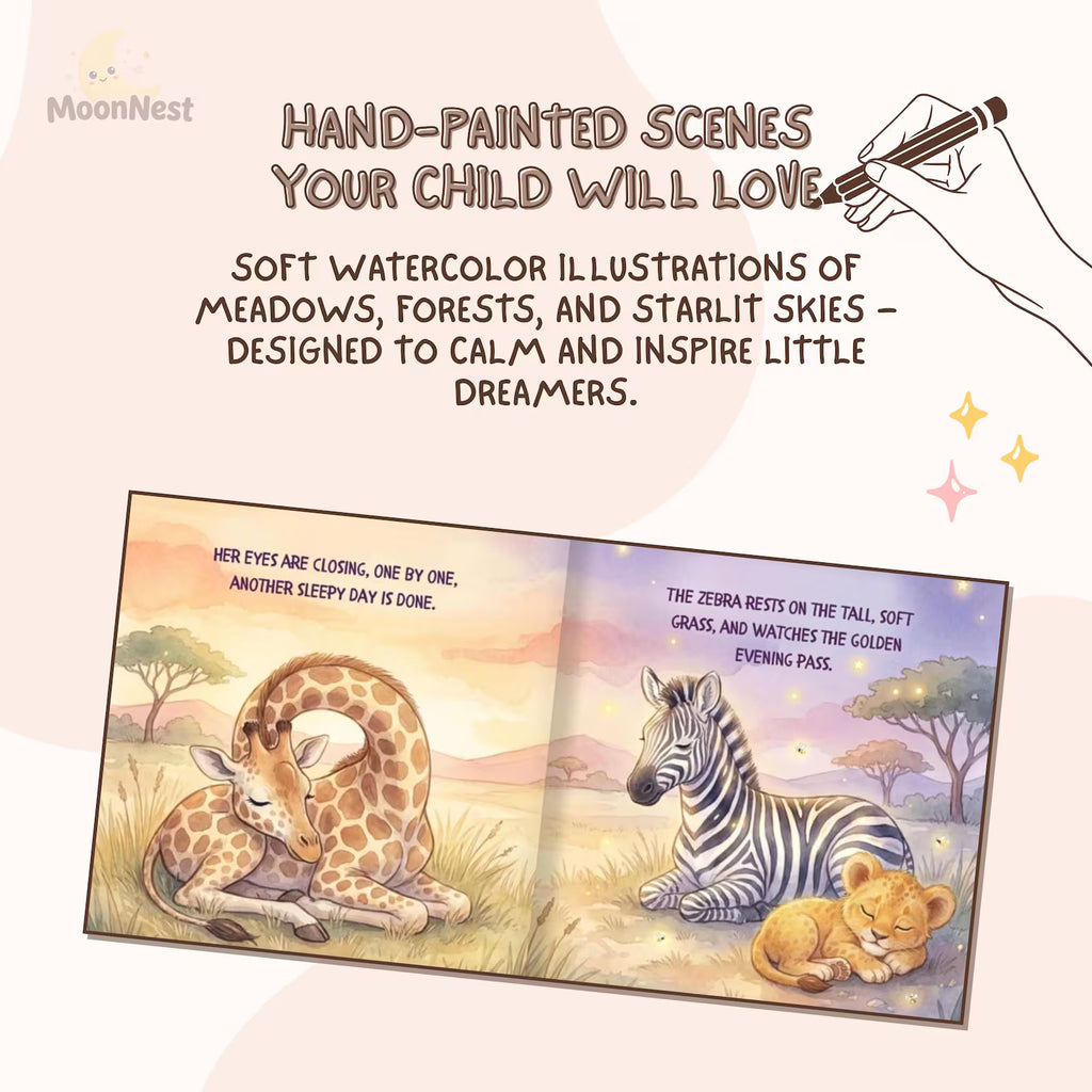 Safari Dreams — Personalized Bedtime Book