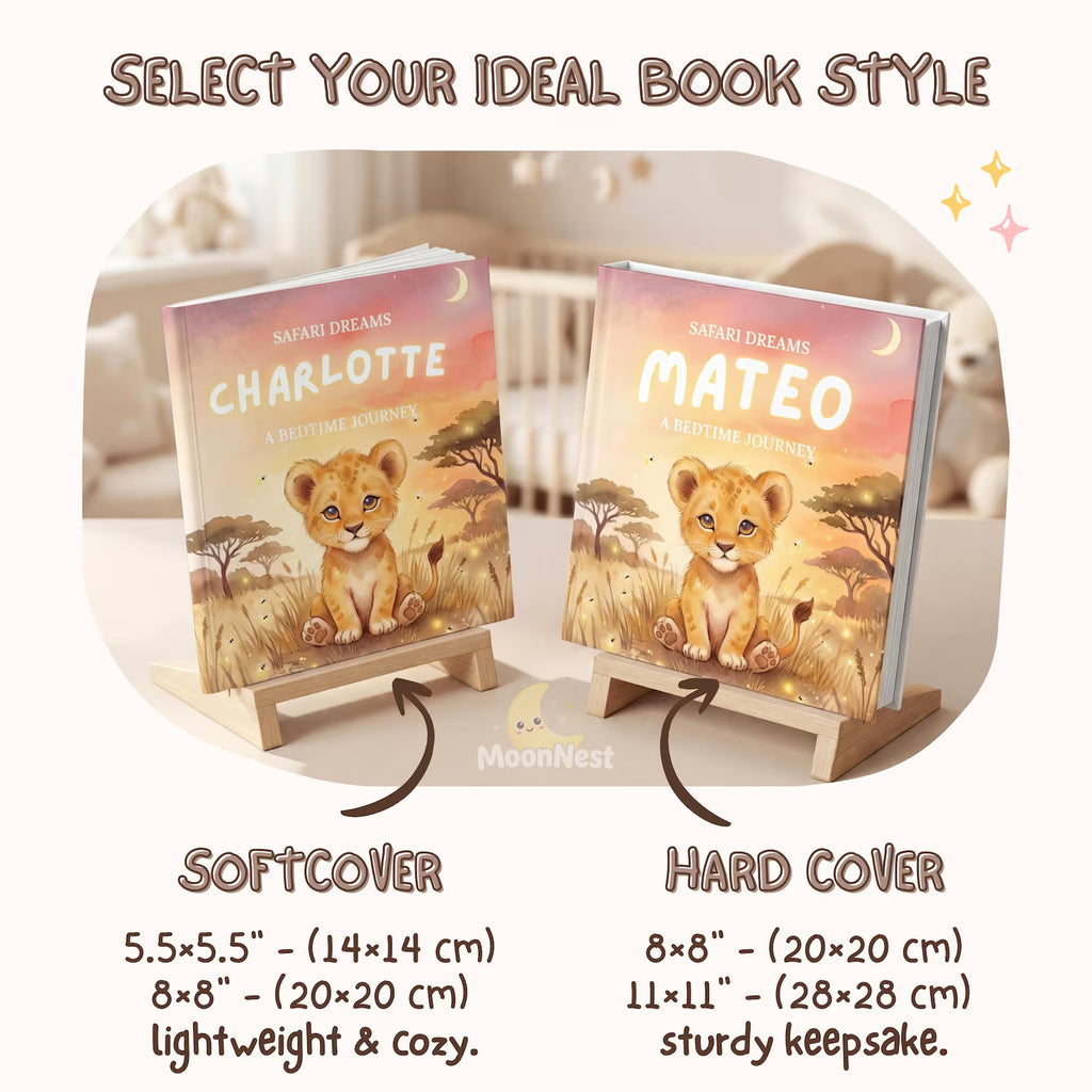 Safari Dreams — Personalized Bedtime Book