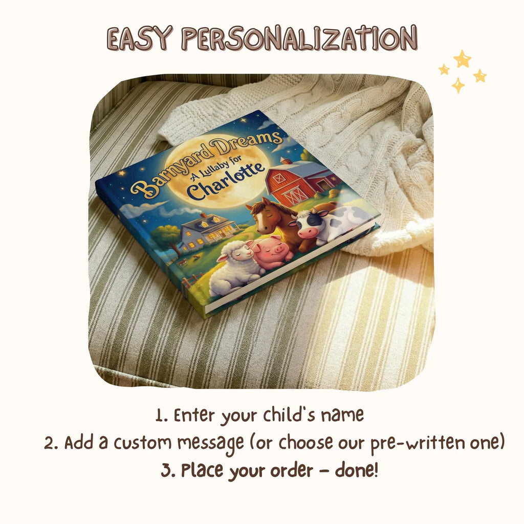 Barnyard Lullaby — Personalized Bedtime Book