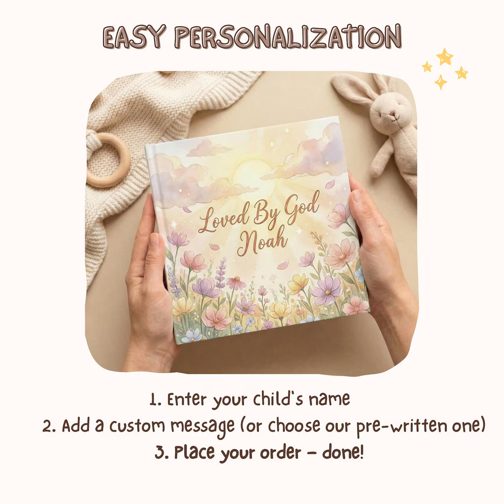 Loved by God — Personalized Christian Book