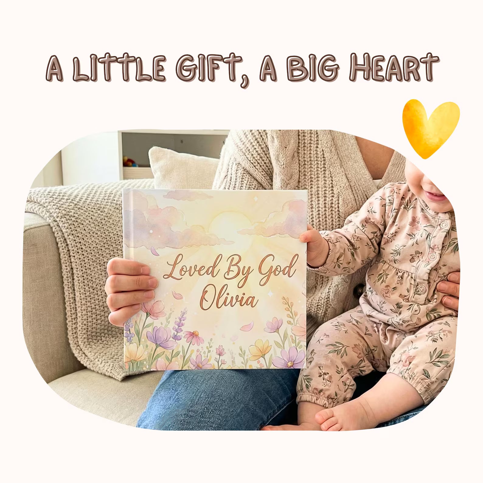 Loved by God — Personalized Christian Book