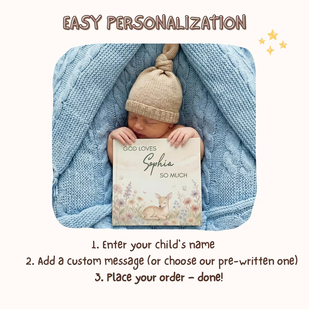 Bedtime Bible Stories — Personalized Christian Book