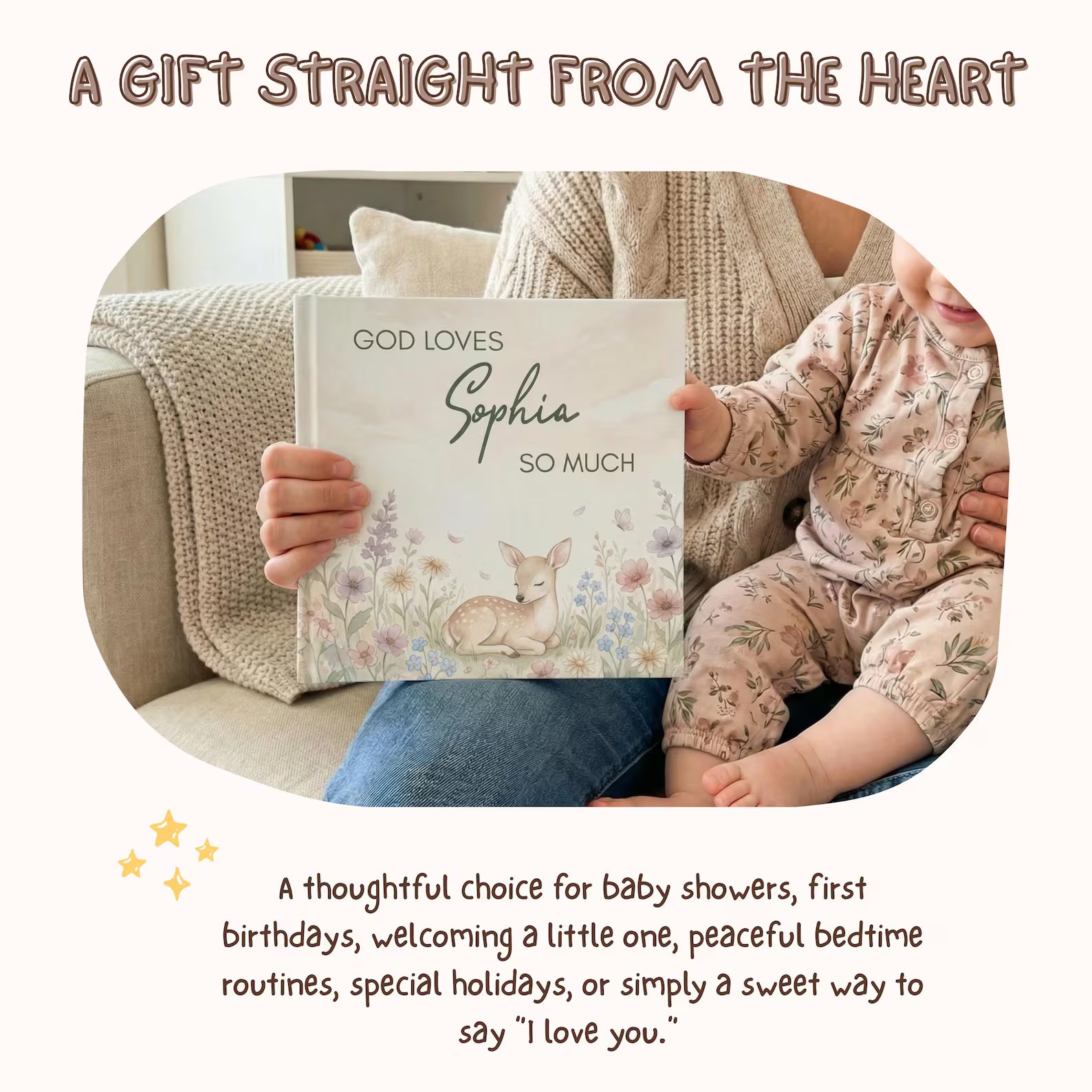 Bedtime Bible Stories — Personalized Christian Book