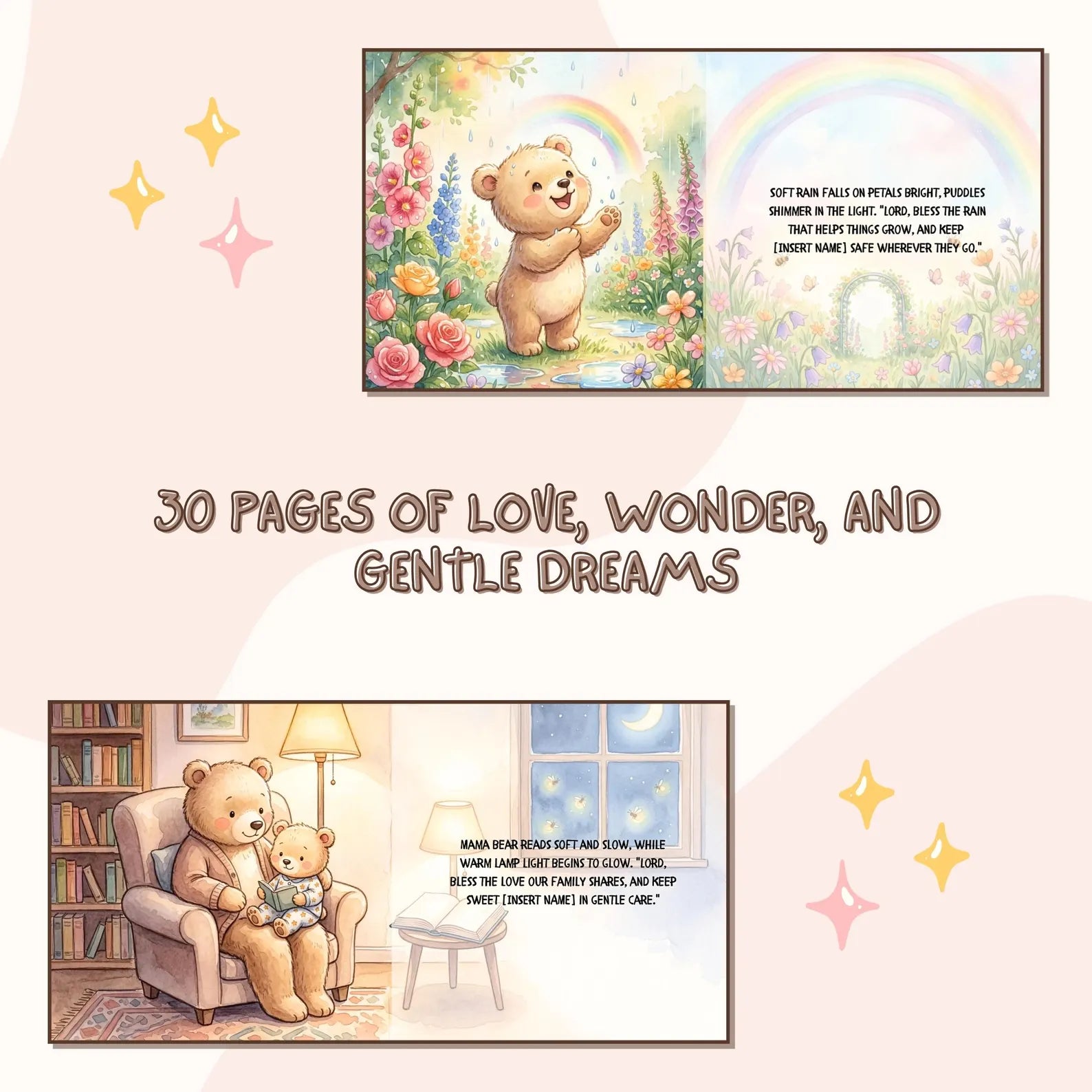 Goodnight Blessings — Personalized Christian Book