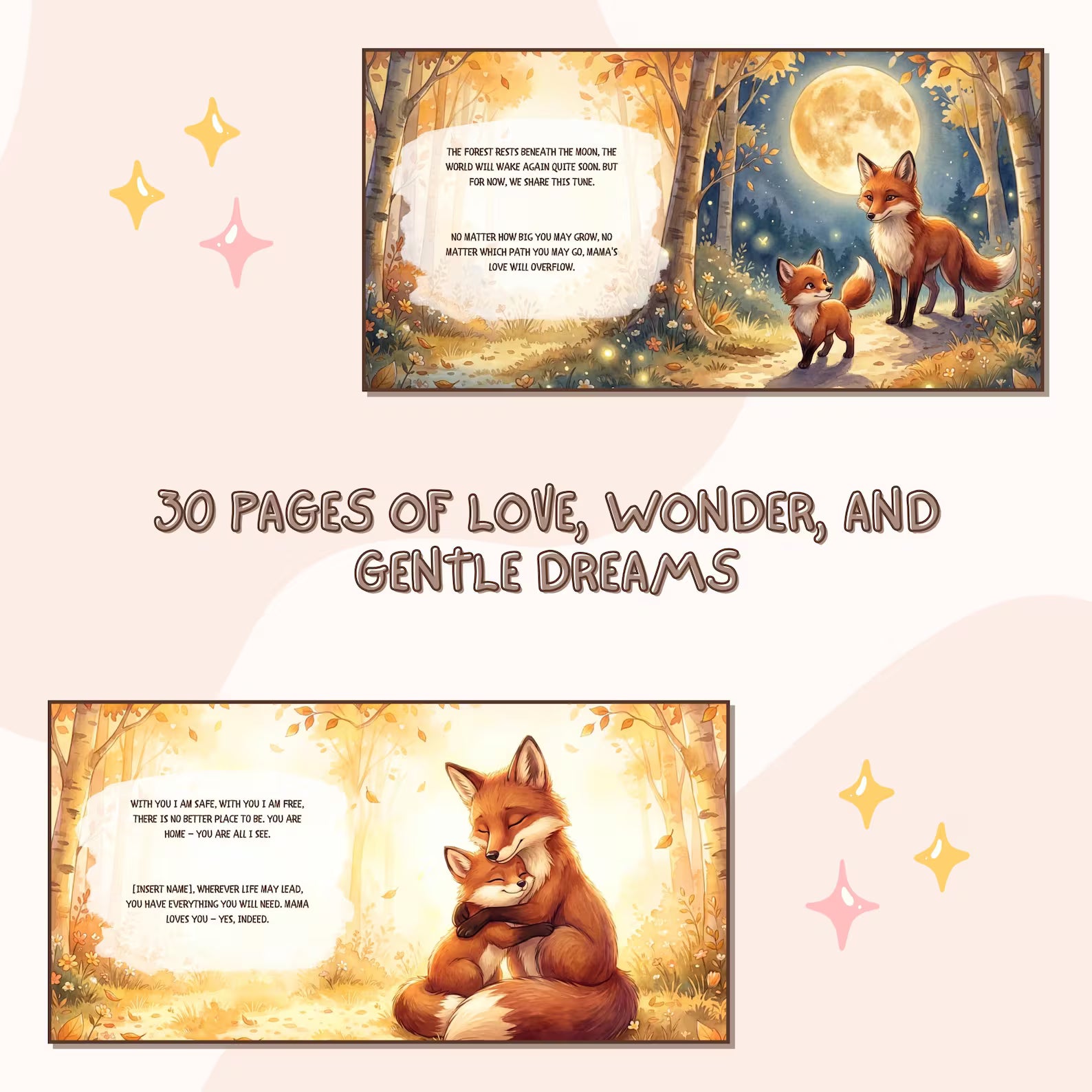Safe with Mama — Personalized Mommy & Me Book