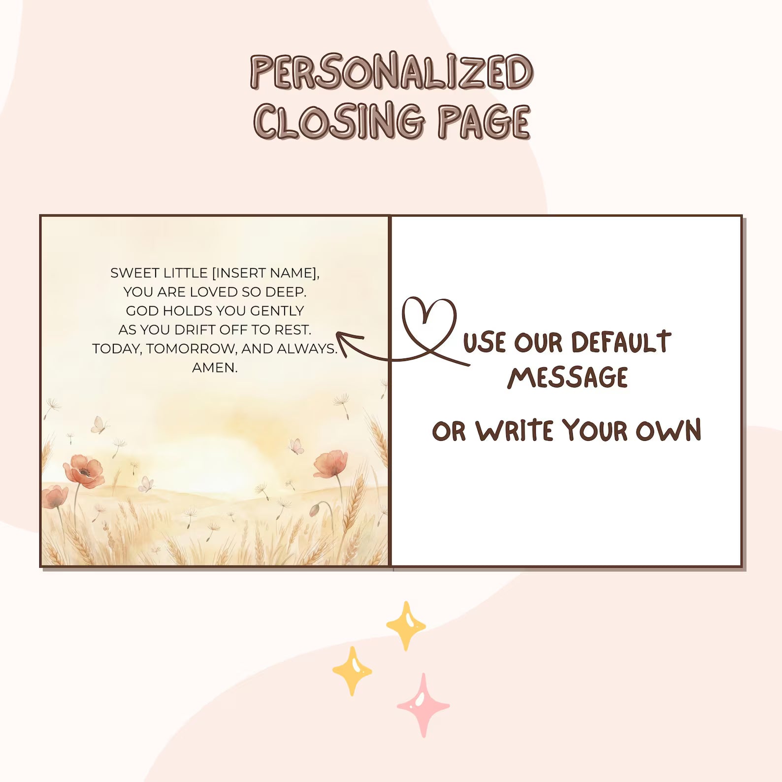 Little Lamb — Personalized Christian Book