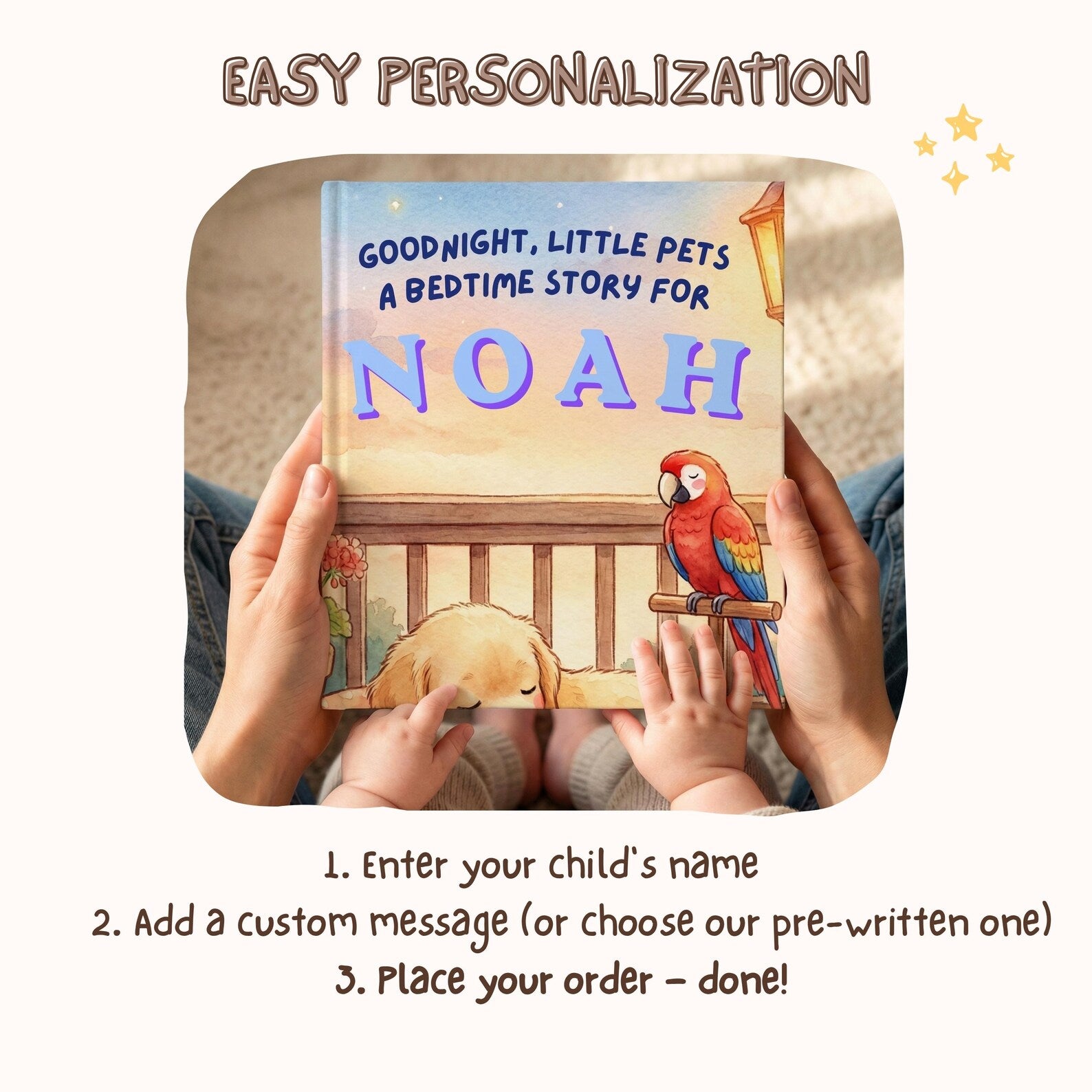 Goodnight Pets — Personalized Bedtime Book