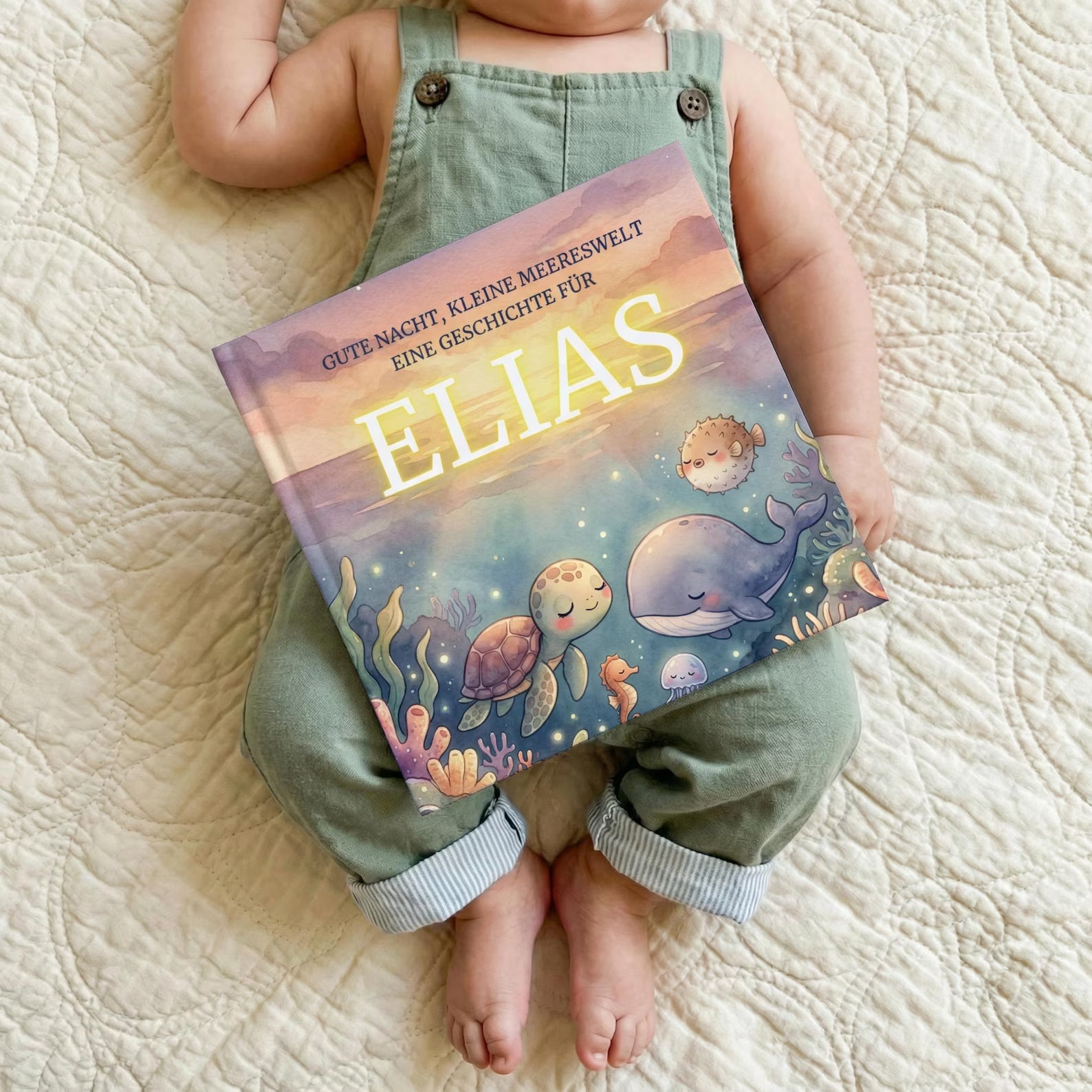 Personalized Ocean Bedtime Book — Sea Animals Story