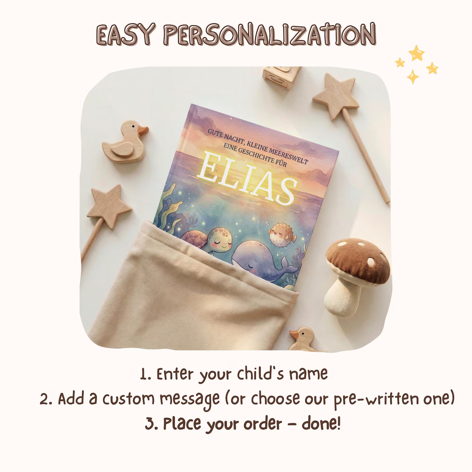 Ocean Dreams — Personalized Bedtime Book