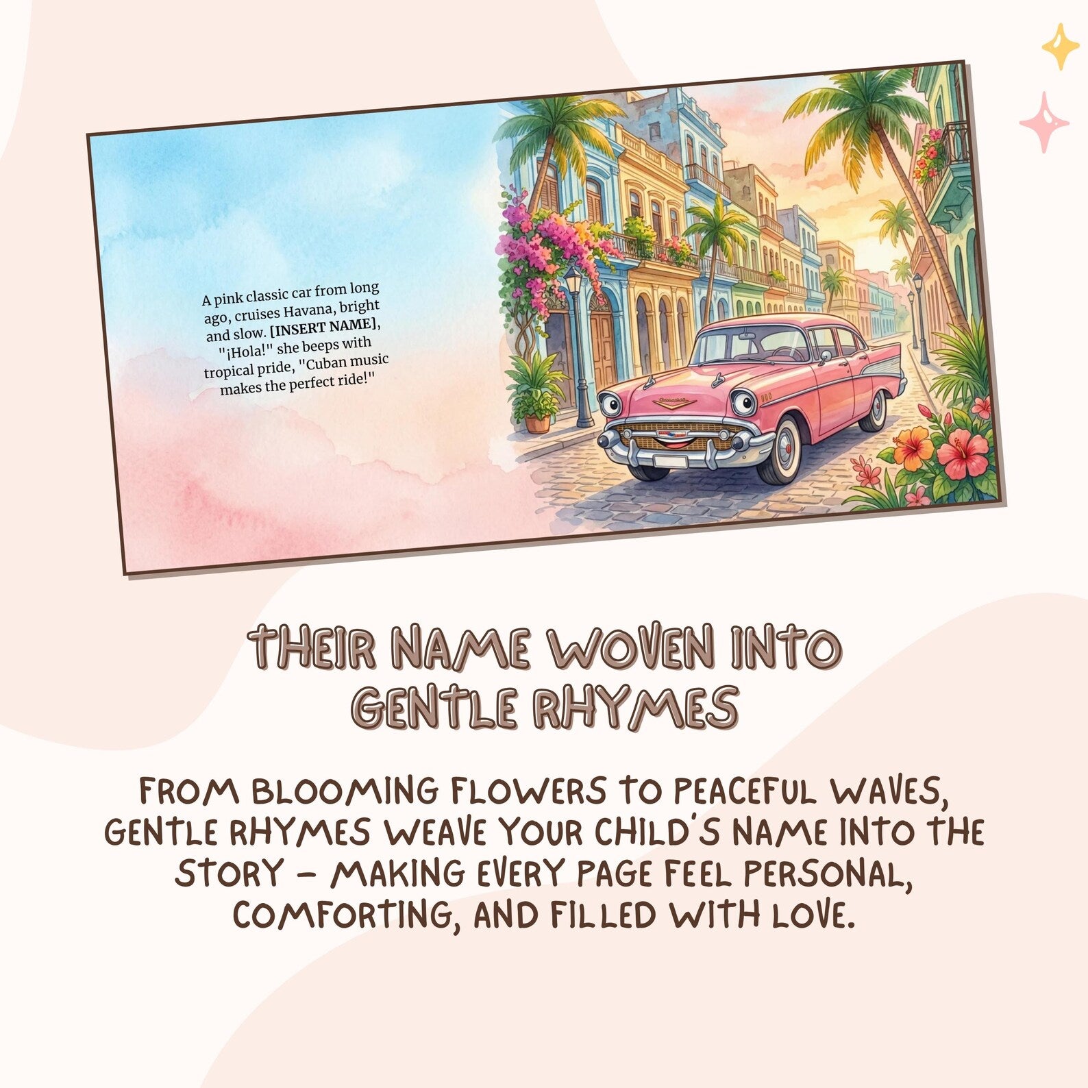 Personalized Car Adventure Book for Kids — Travel Story