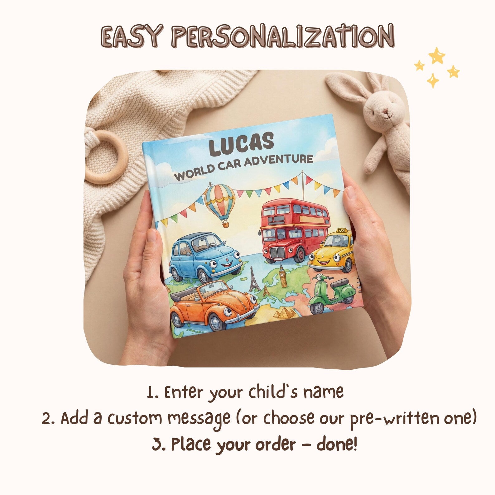 Car Adventure — Personalized Adventure Book