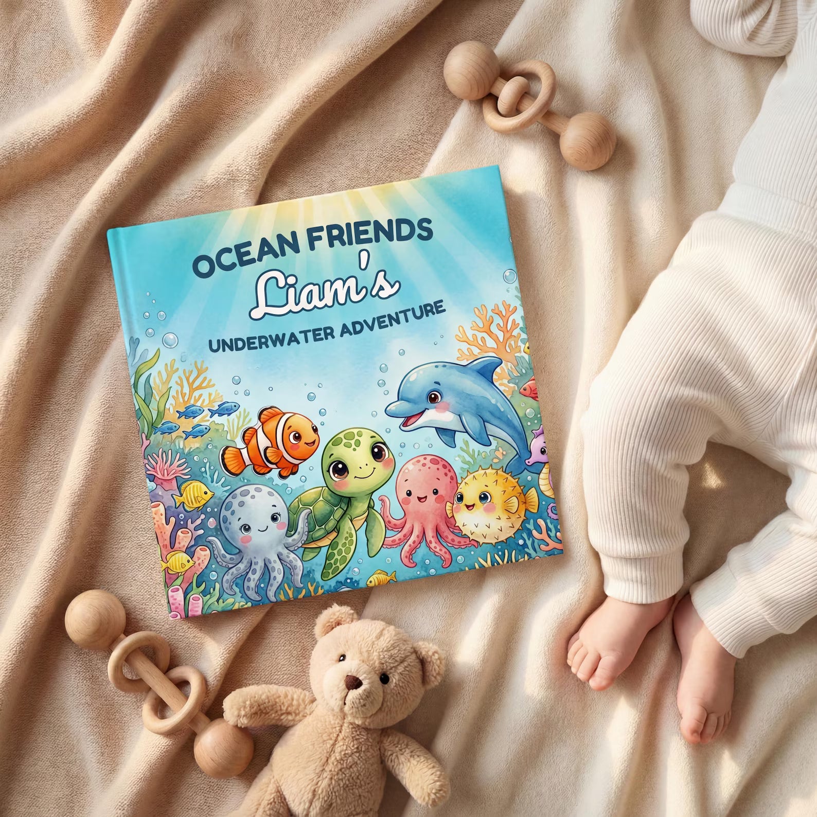 Ocean Friends — Personalized Adventure Book