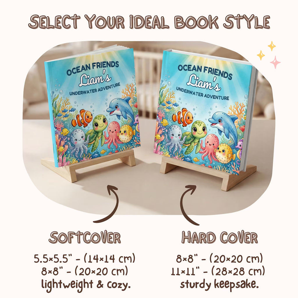 Ocean Friends — Personalized Adventure Book