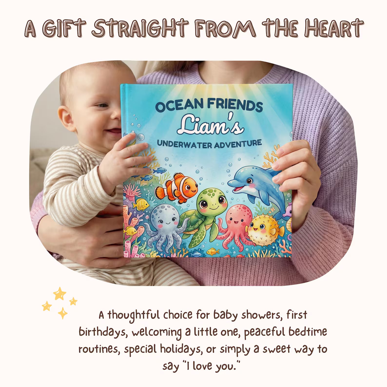 Ocean Friends — Personalized Adventure Book