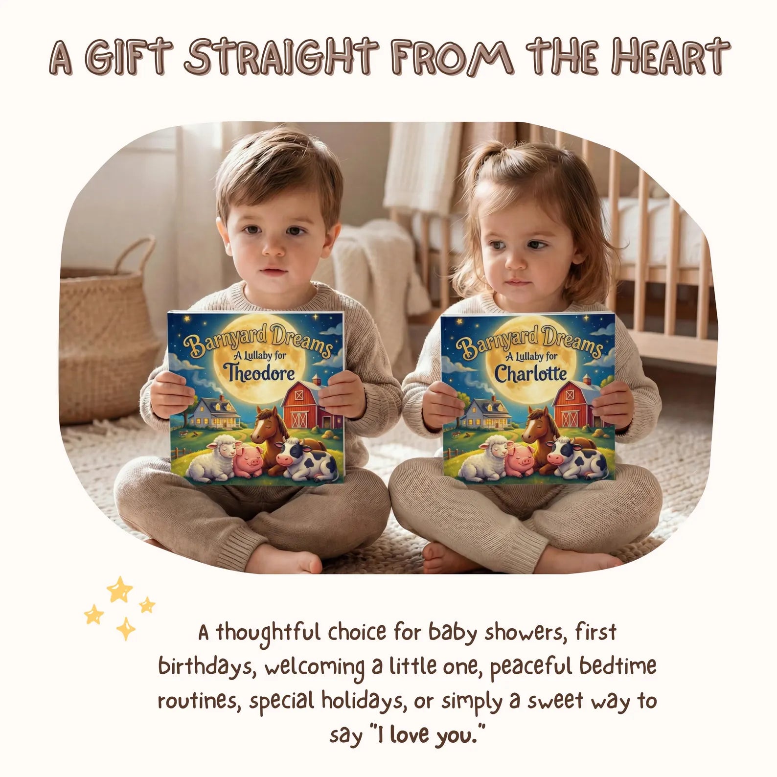 Barnyard Lullaby — Personalized Bedtime Book