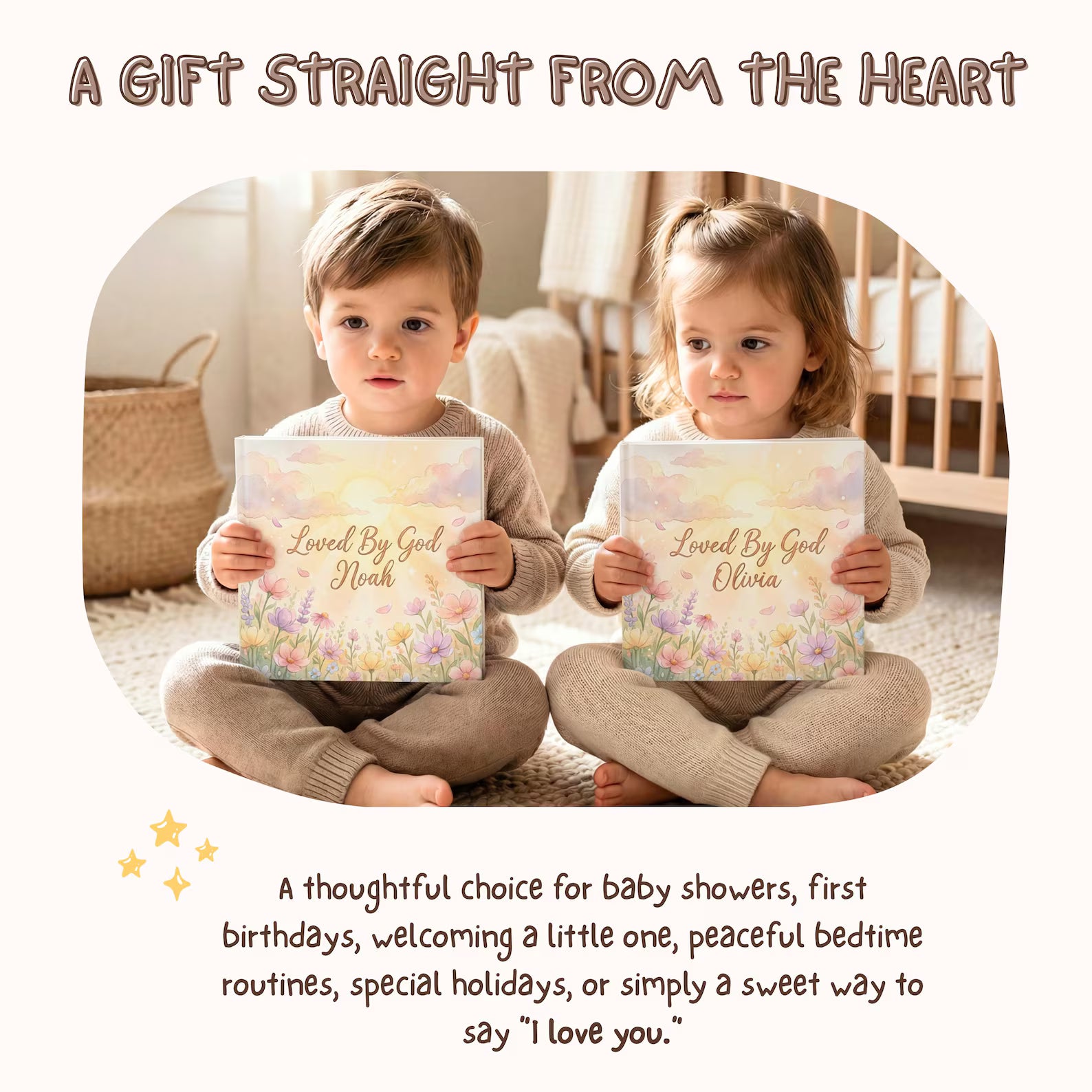 Loved by God — Personalized Christian Book
