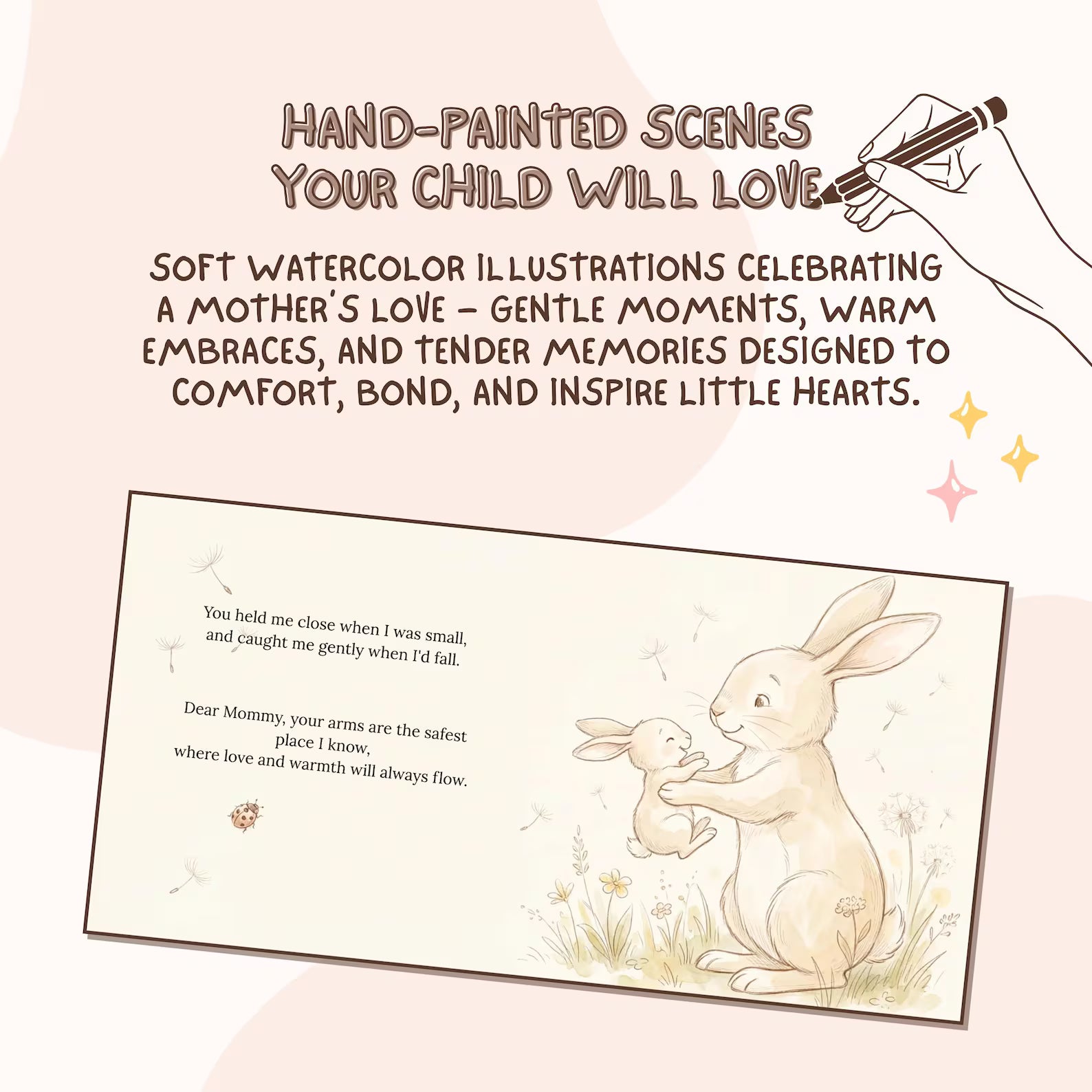 Personalized Mommy & Me Book — Our Story Bunny Keepsake
