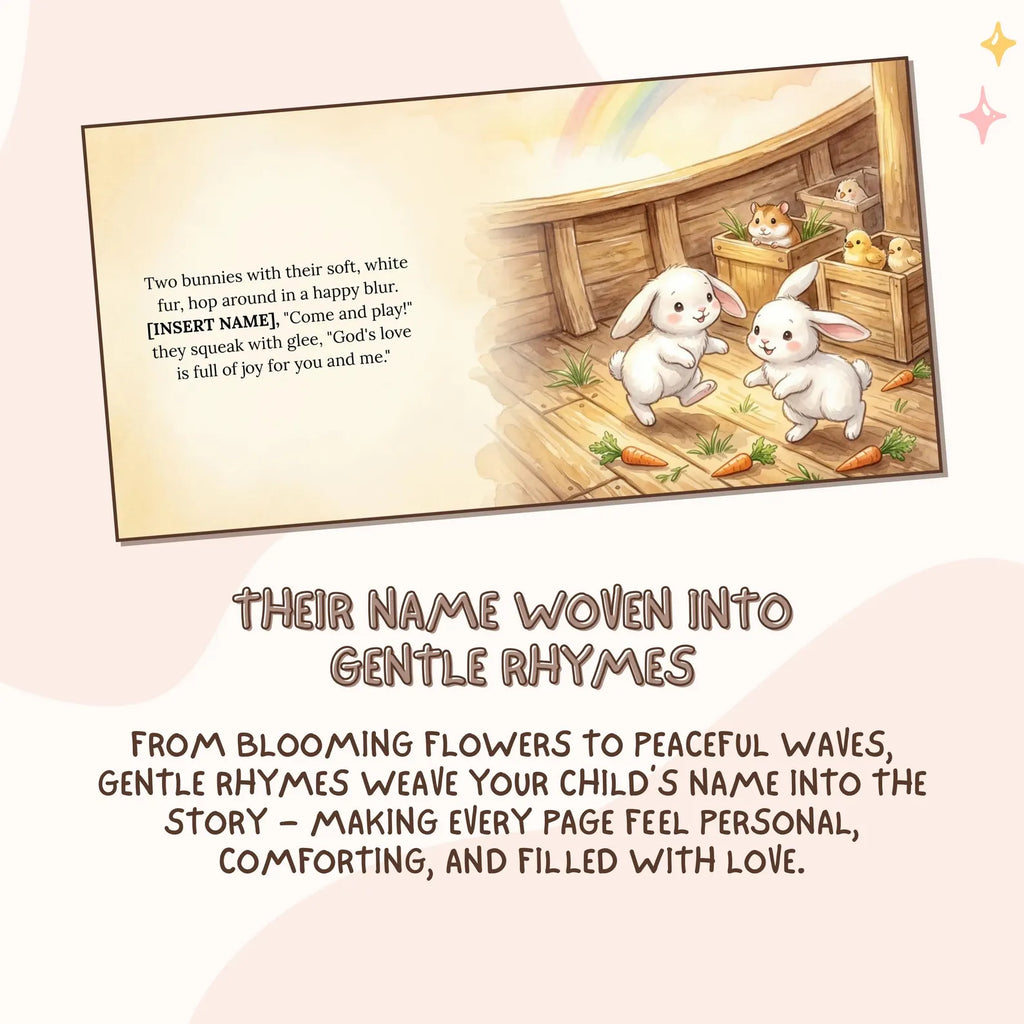 Noah's Ark — Personalized Christian Book