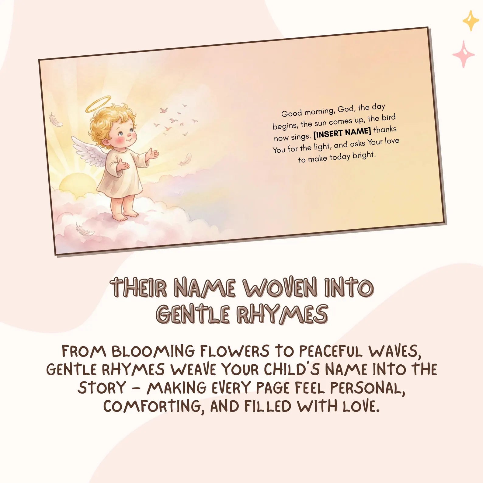 Baby Prayers — Personalized Christian Book