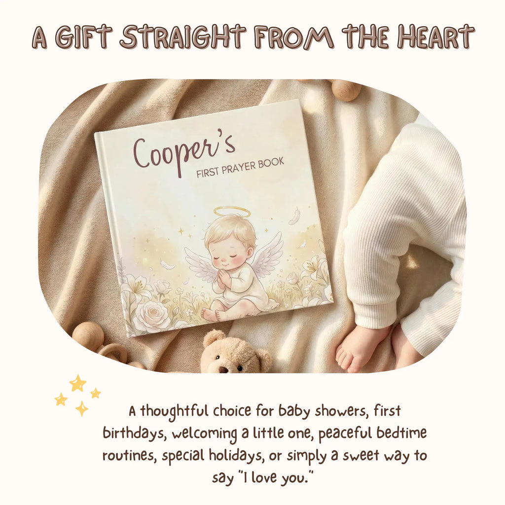 Baby Prayers — Personalized Christian Book