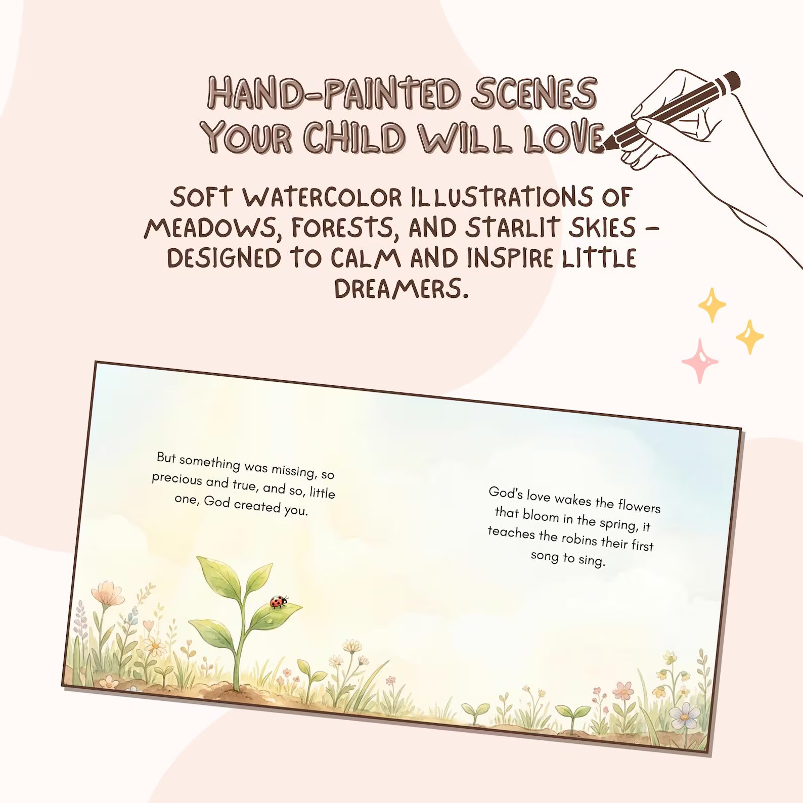 Personalized Christian Bible Storybook — Bedtime Baby Gift