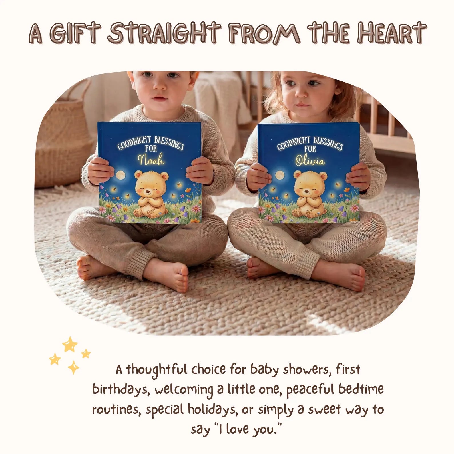 Goodnight Blessings — Personalized Christian Book