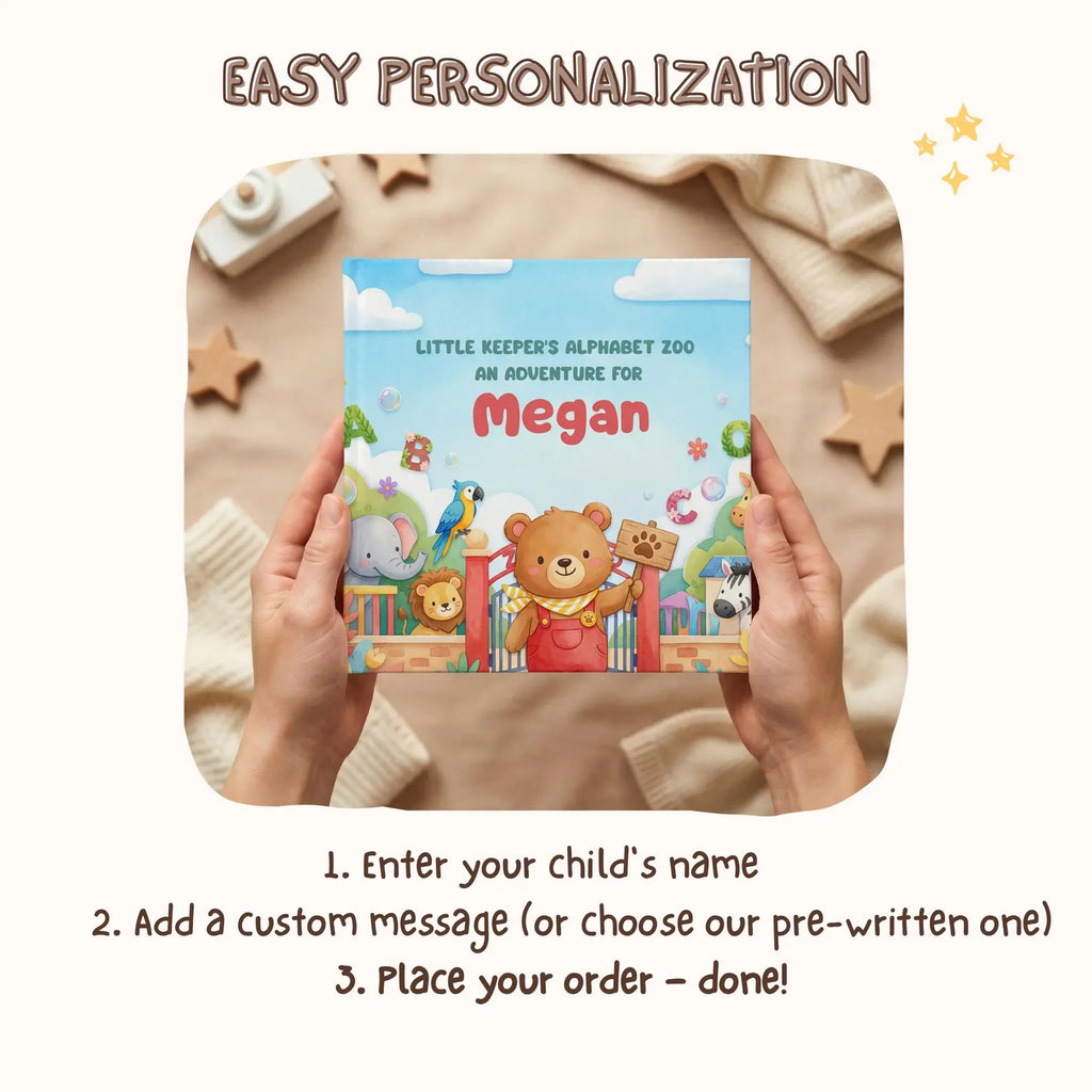 Alphabet Zoo — Personalized ABC Book