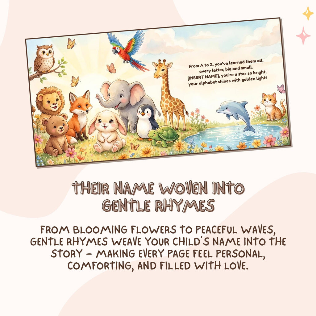 Personalized Alphabet Book for Kids — Custom ABC Story