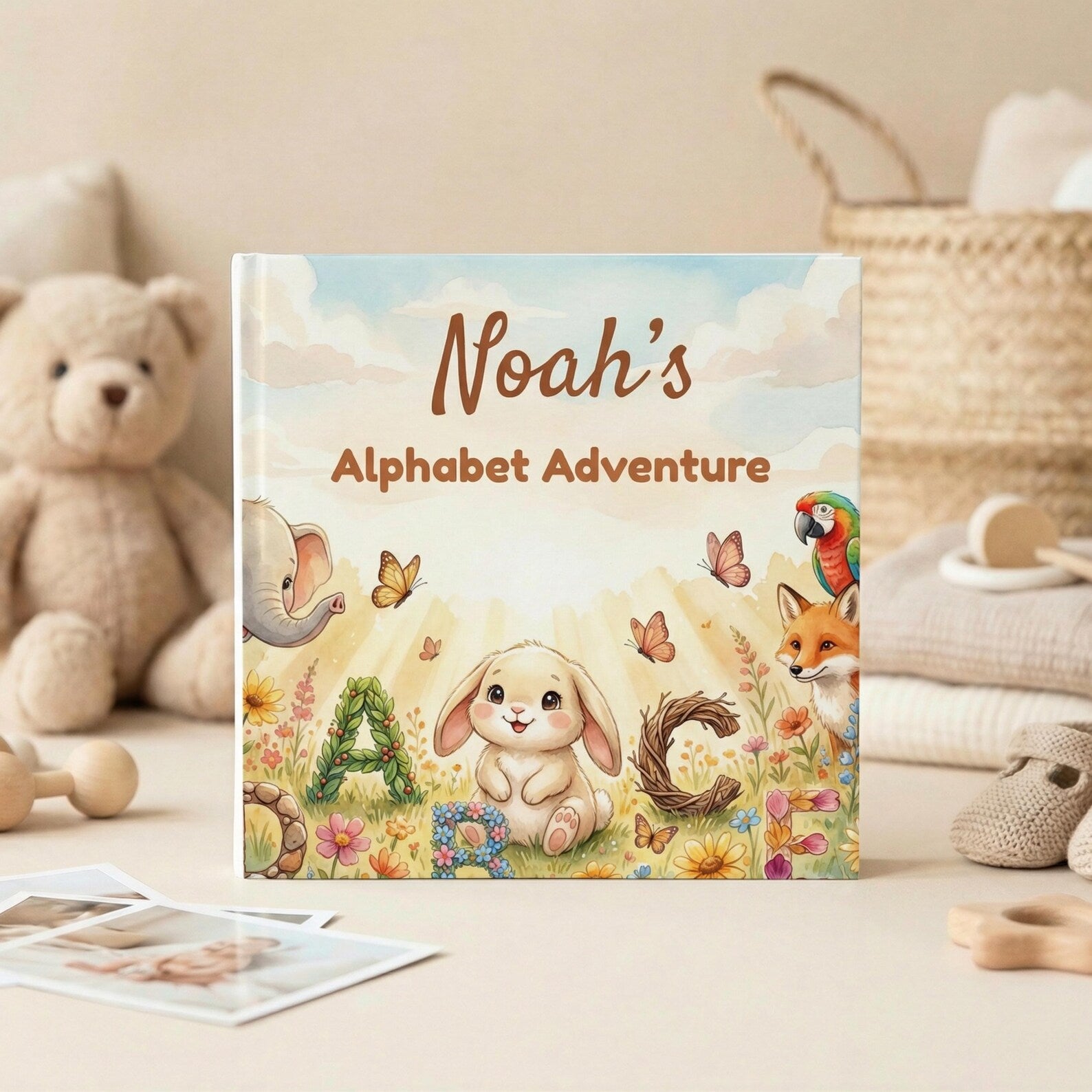 Personalized Alphabet Book for Kids — Custom ABC Story