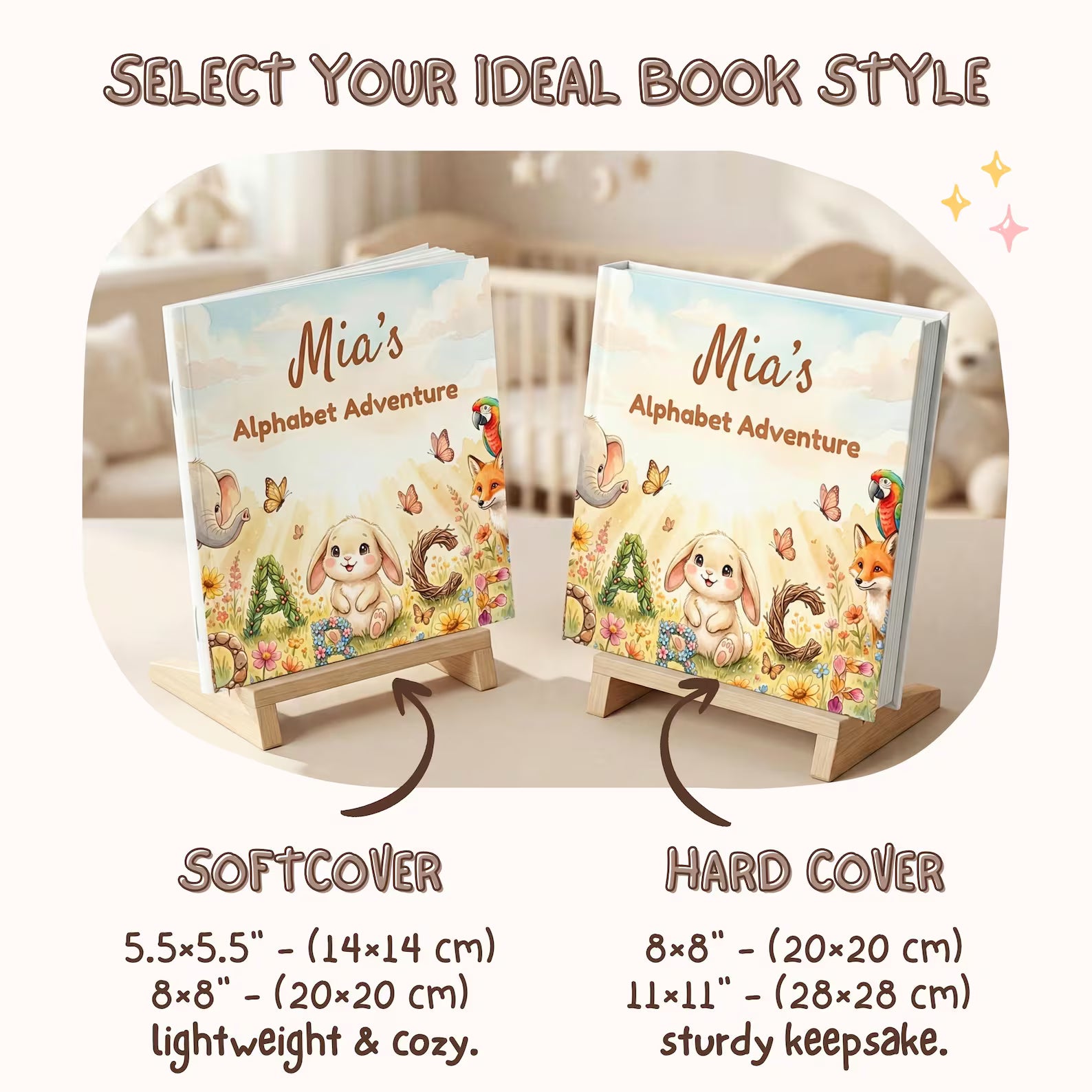 Personalized Alphabet Book for Kids — Custom ABC Story