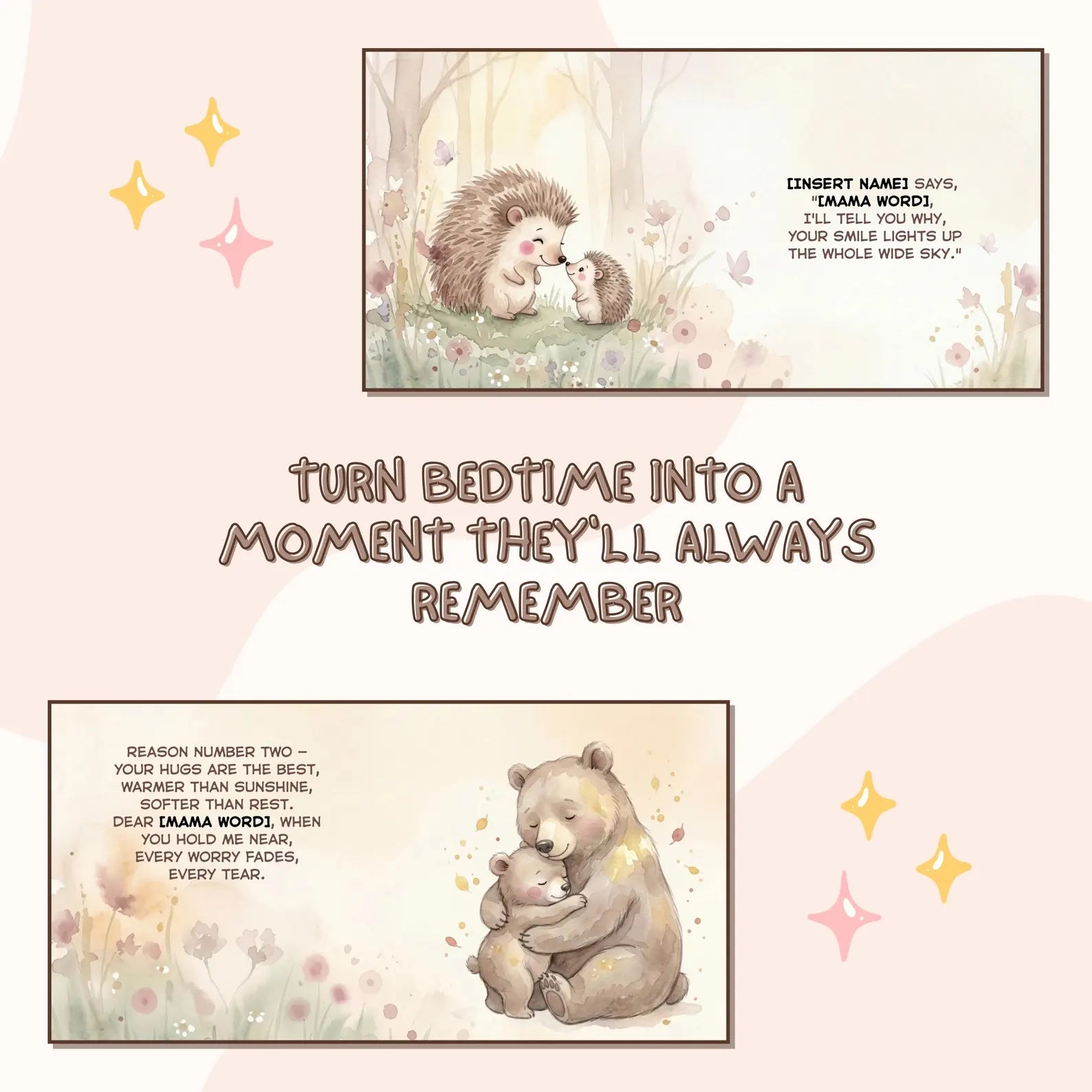 Personalized Mother's Day Book — 14 Reasons I Love Mommy