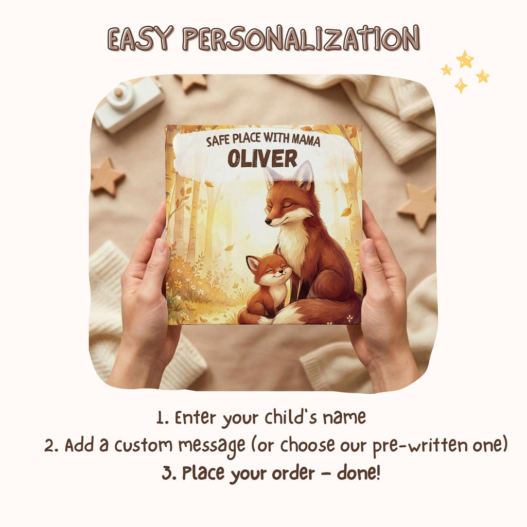 Safe with Mama — Personalized Mommy & Me Book