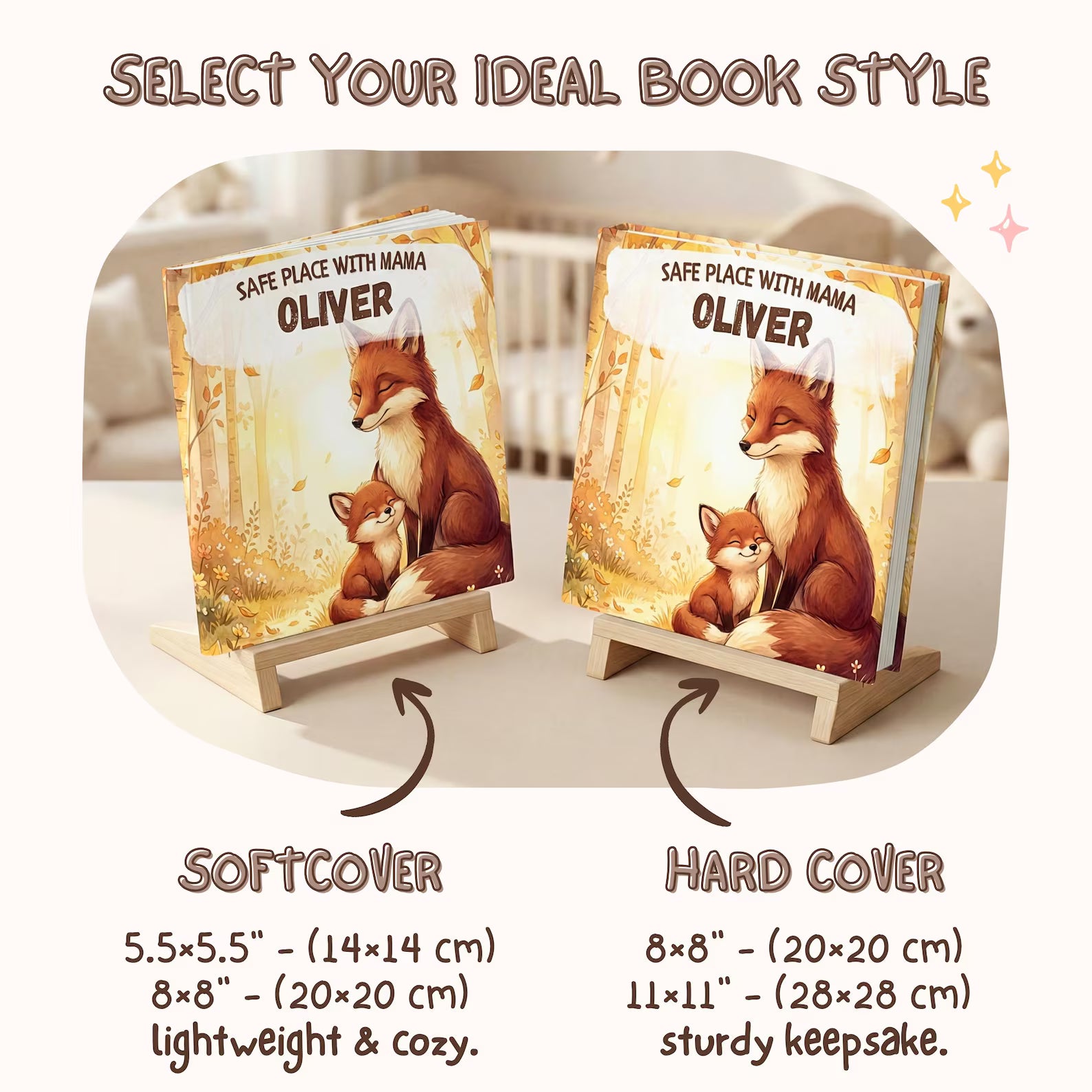 Safe with Mama — Personalized Mommy & Me Book