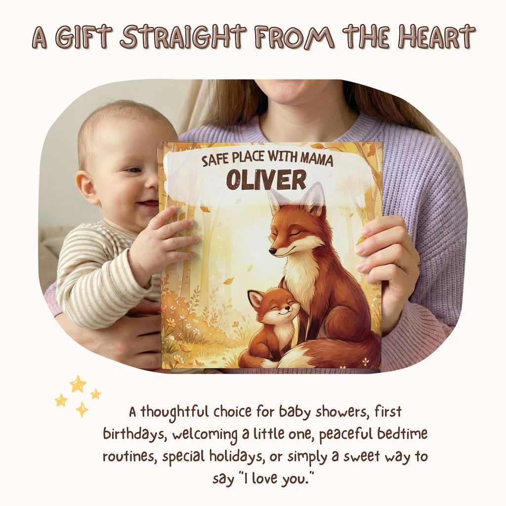 Safe with Mama — Personalized Mommy & Me Book