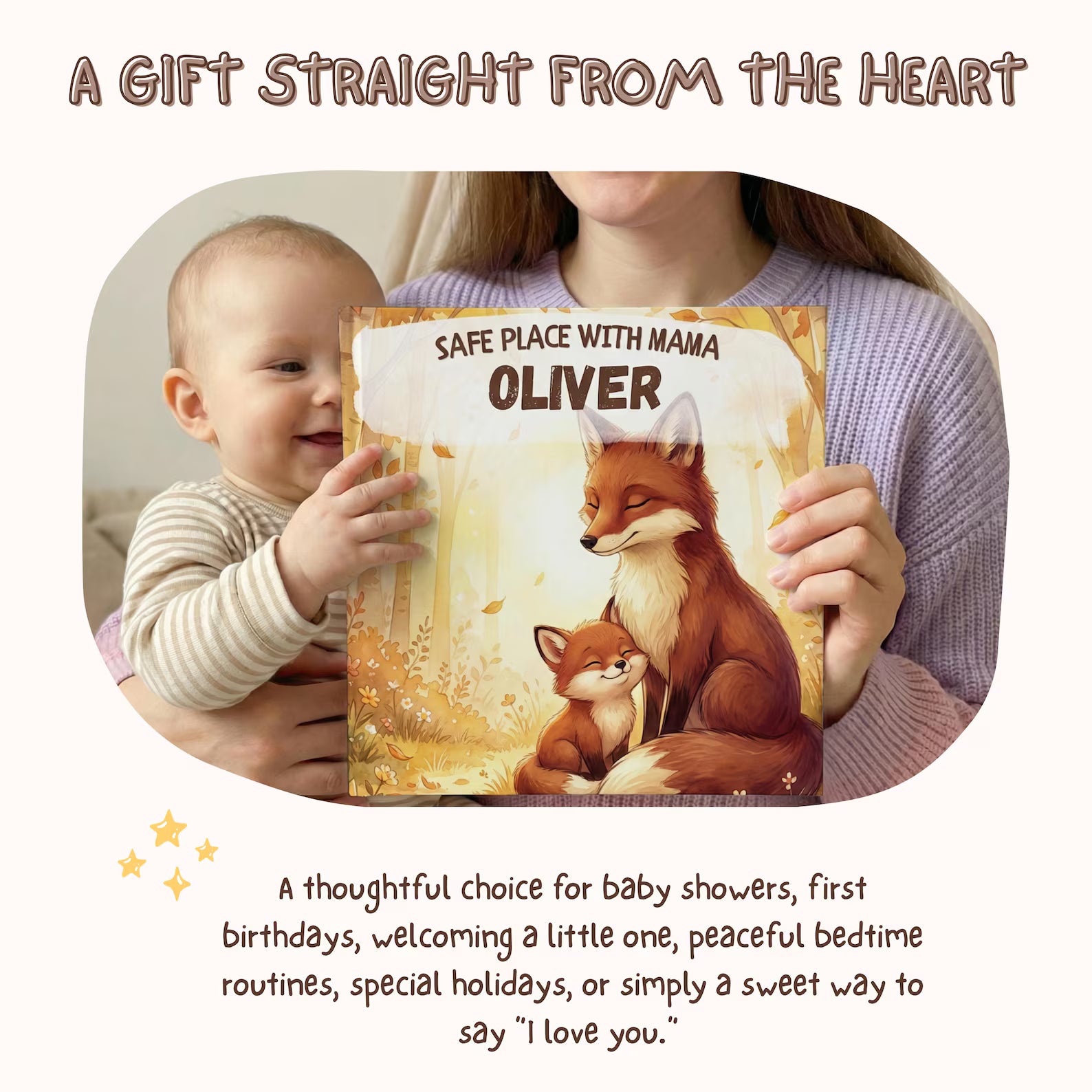 Safe with Mama — Personalized Mommy & Me Book