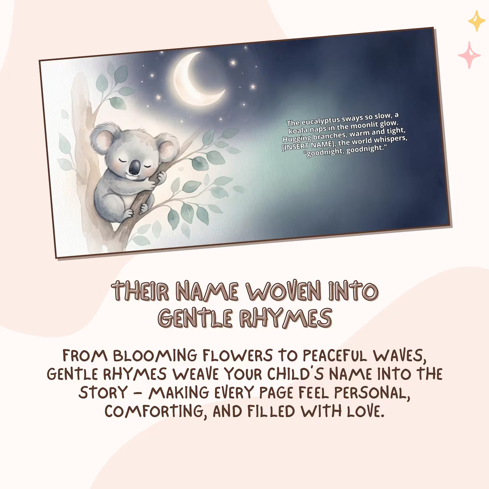 Personalized Goodnight World Book — Bunny Bedtime Story