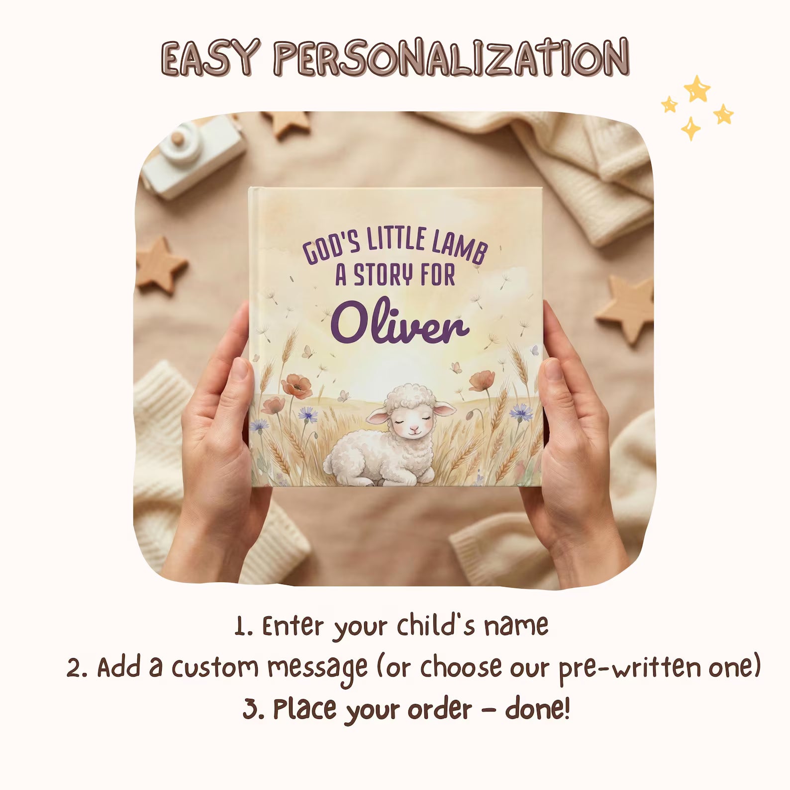 Little Lamb — Personalized Christian Book