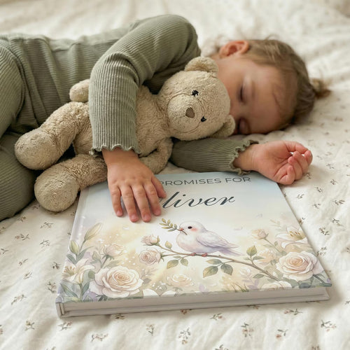 God's Promises Personalized Baby Book — Baptism Gift