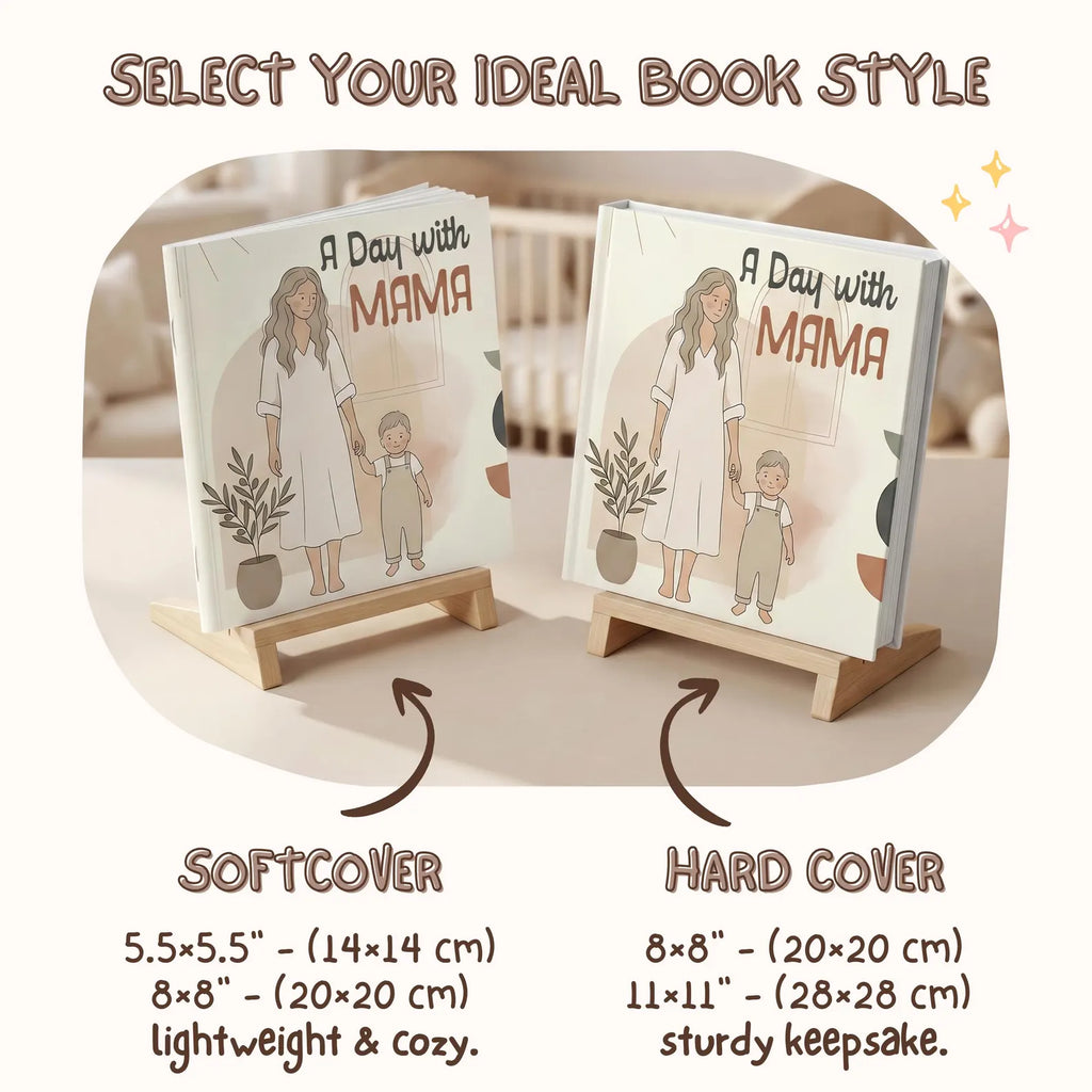 Personalized A Day with Mama Book — Mommy & Me Story