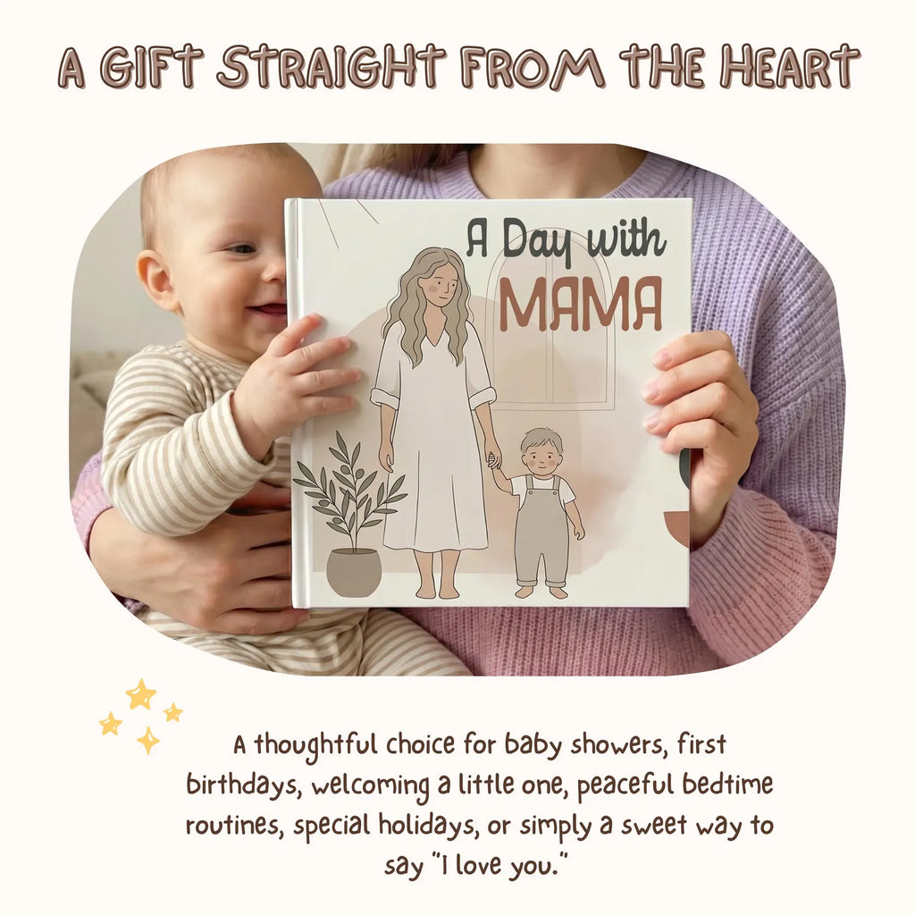 Personalized A Day with Mama Book — Mommy & Me Story