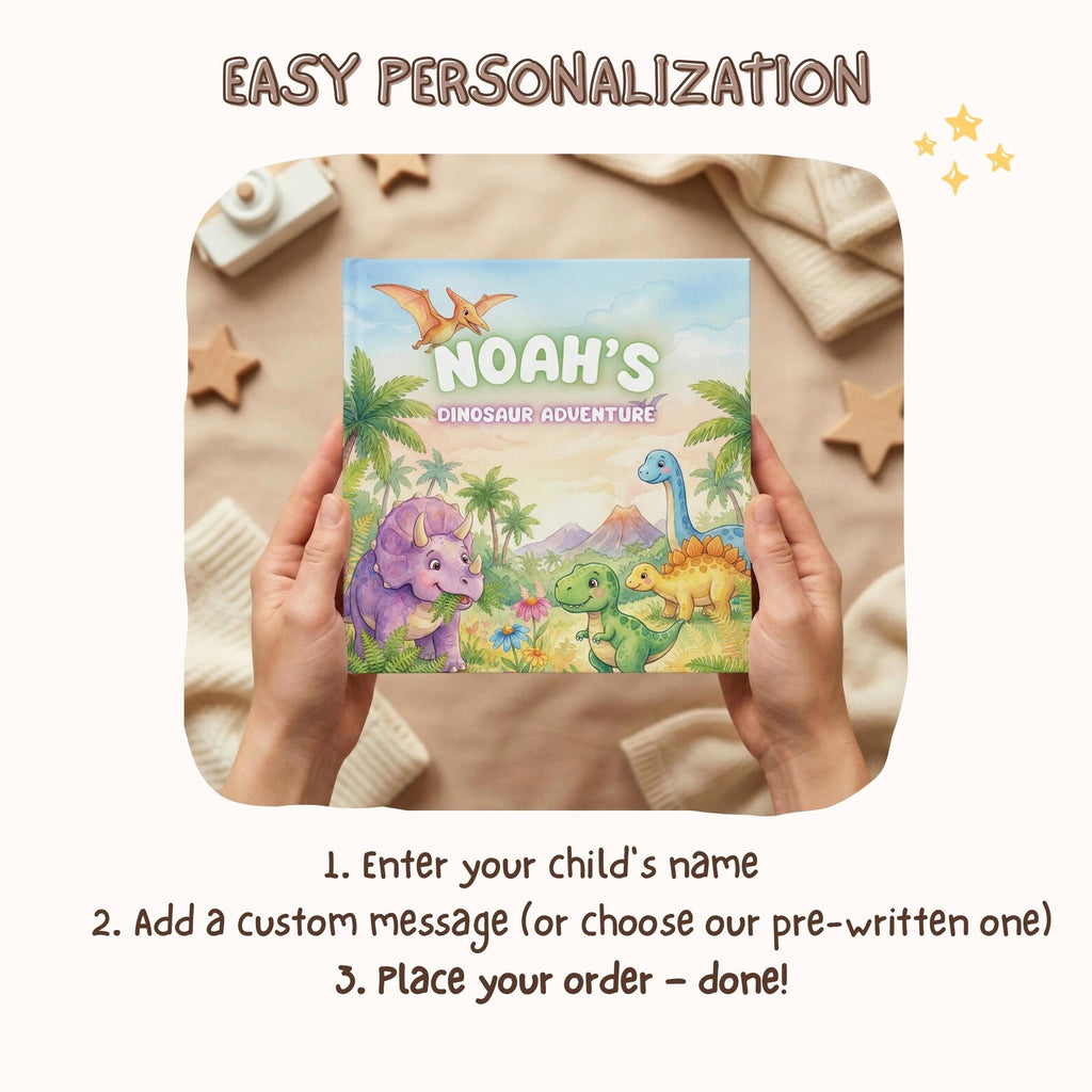 Dinosaur Adventure — Personalized Adventure Book