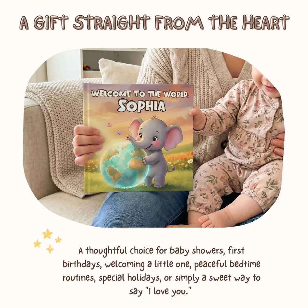 Welcome to the World — Personalized Keepsake Book