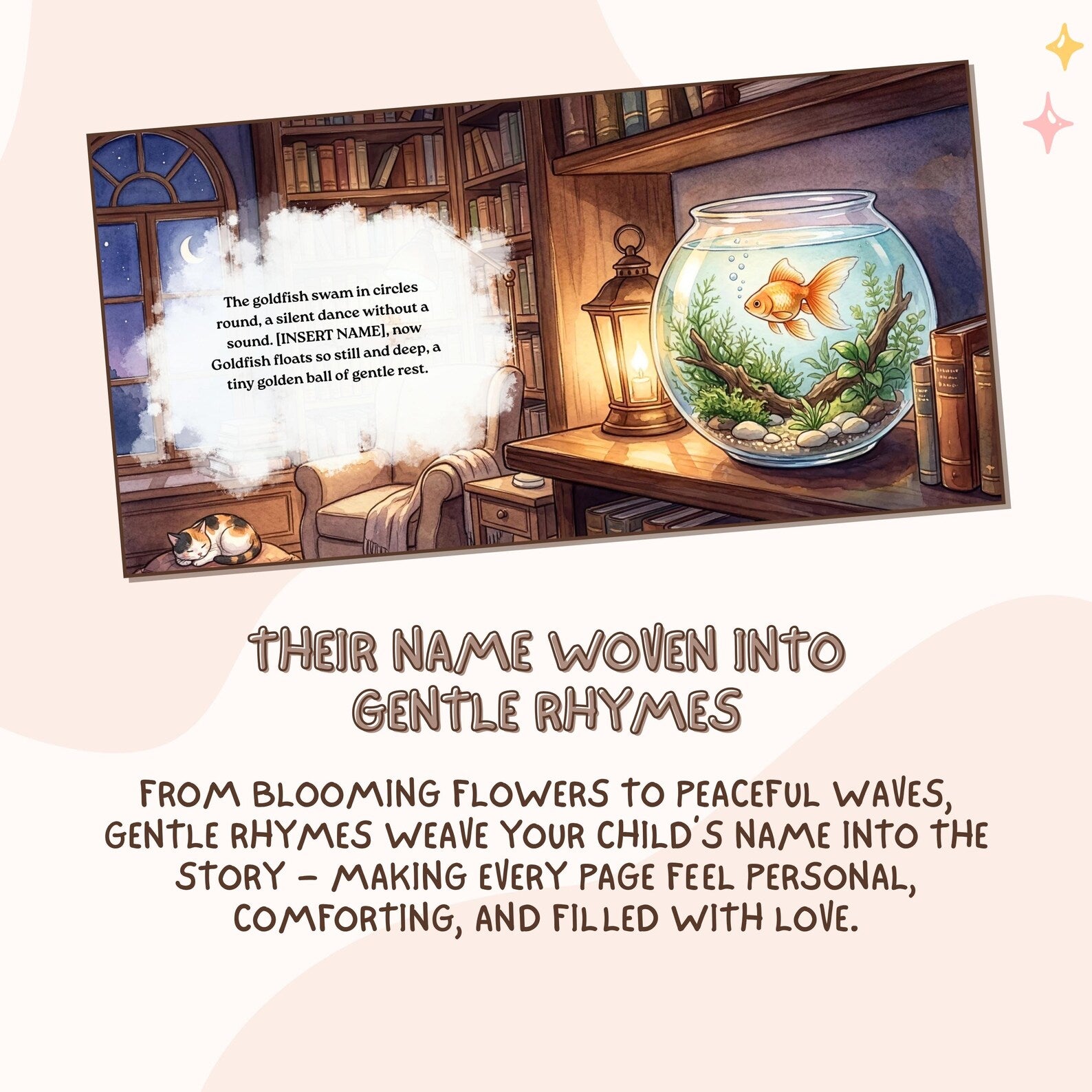 Personalized Bedtime Book — Goodnight Pets Story for Kids