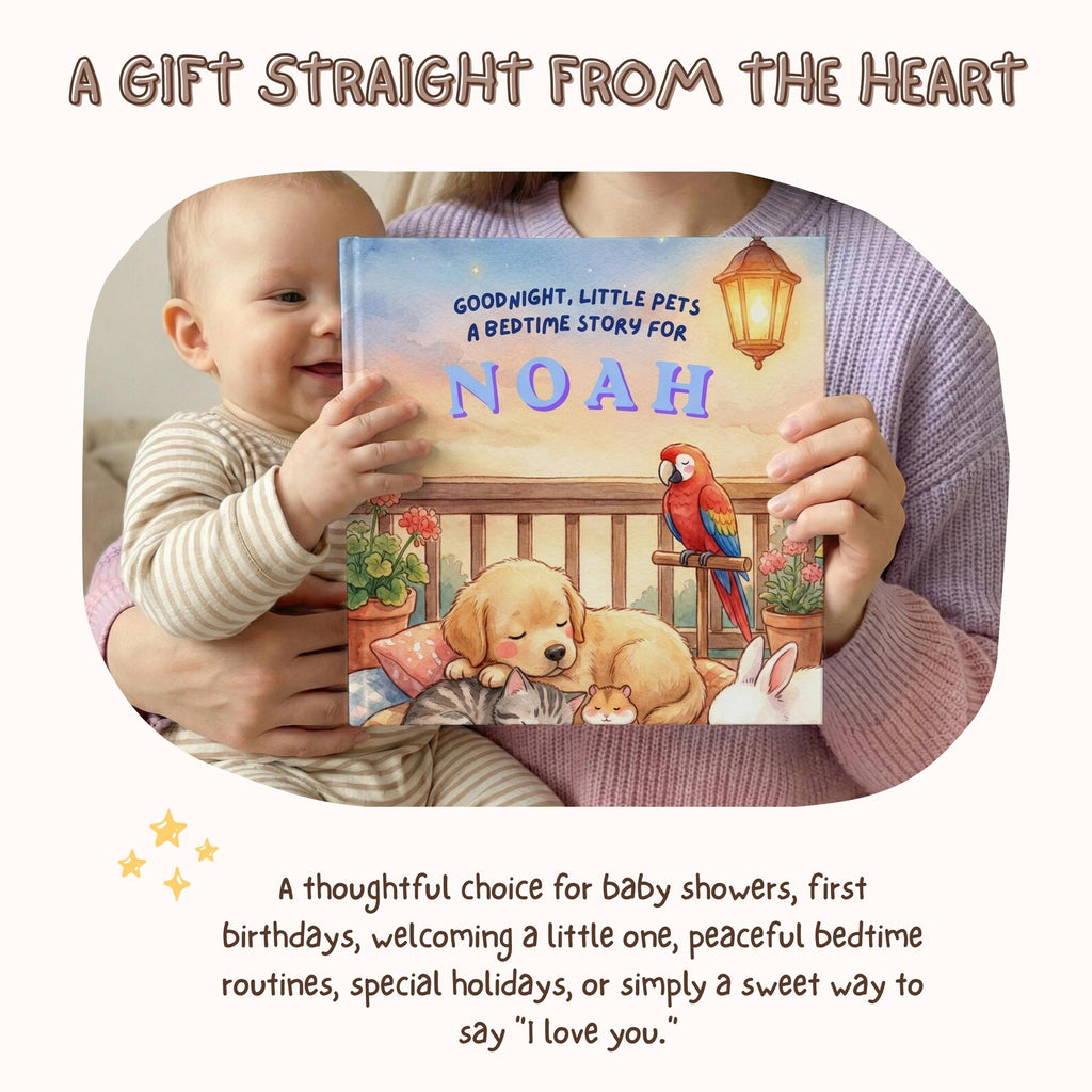Goodnight Pets — Personalized Bedtime Book