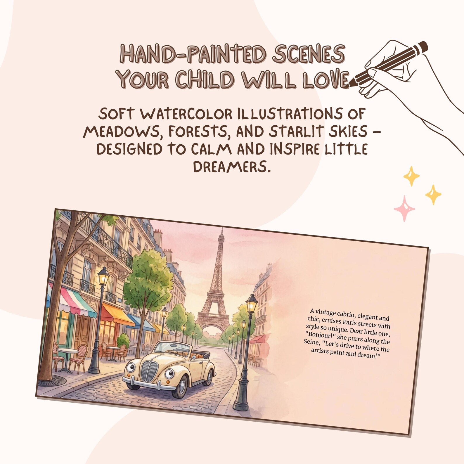 Personalized Car Adventure Book for Kids — Travel Story