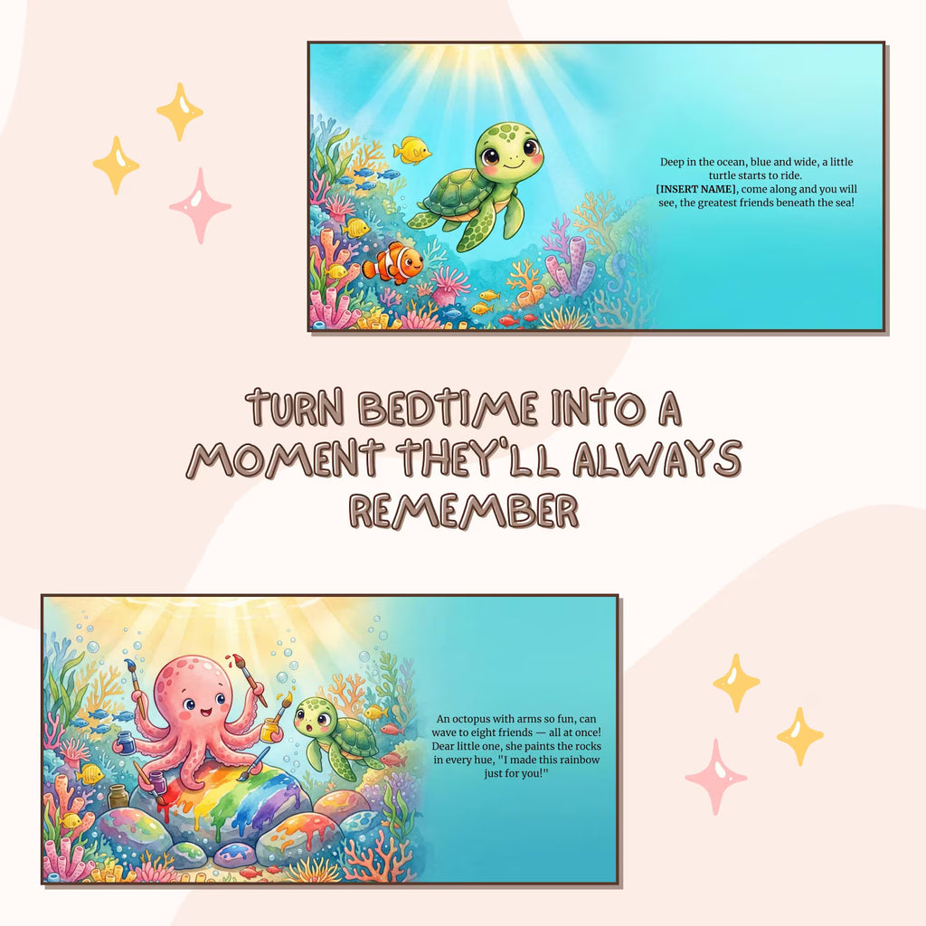 Ocean Friends — Personalized Adventure Book