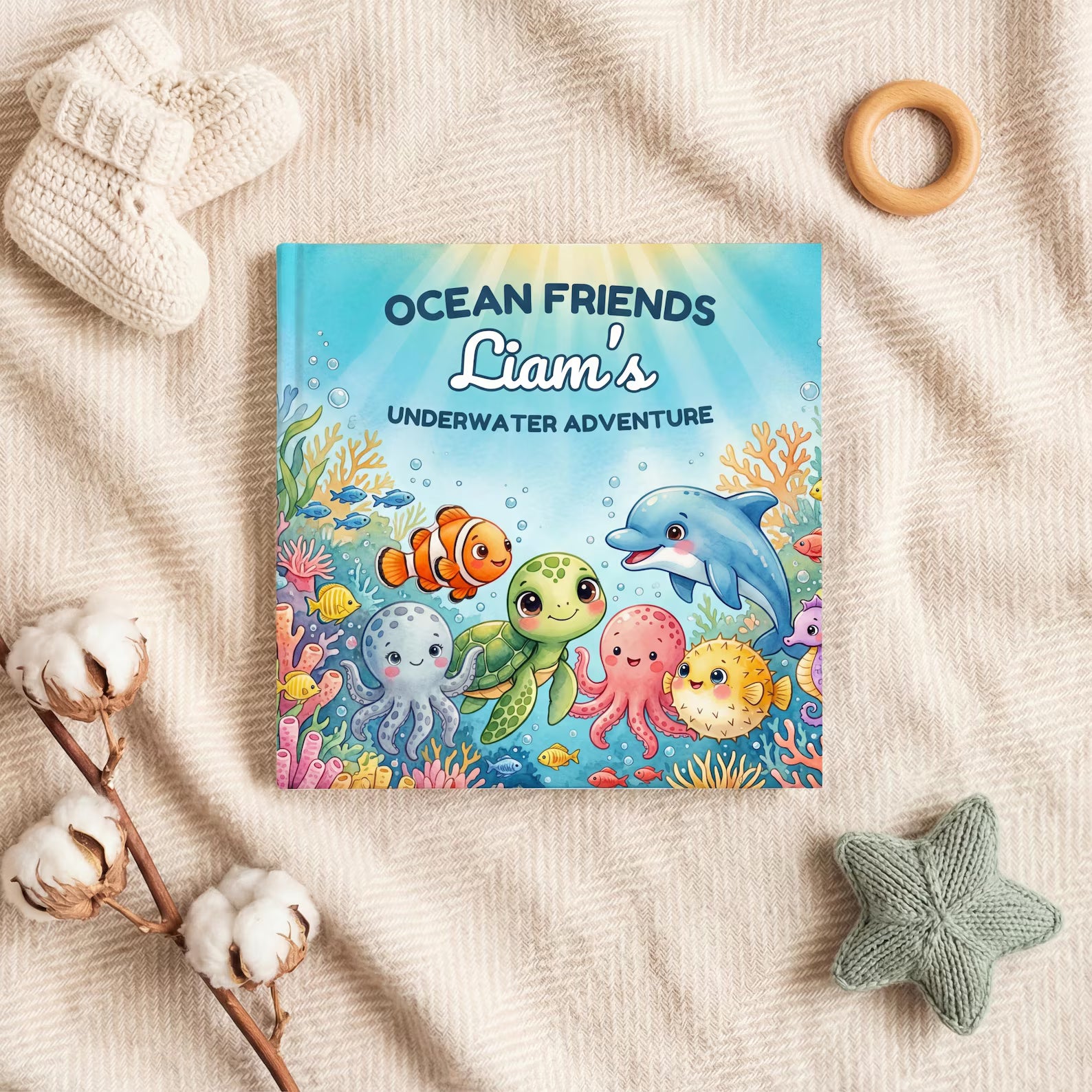 Ocean Friends — Personalized Adventure Book