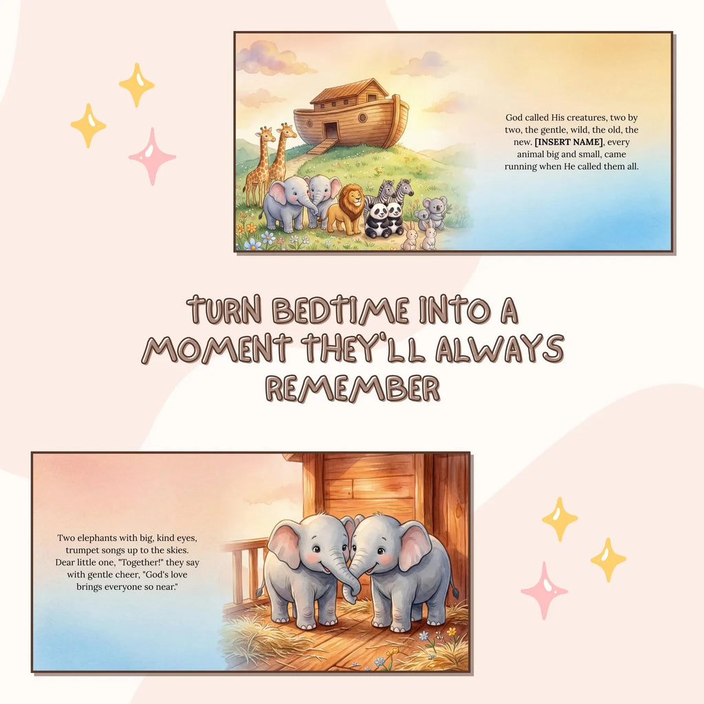 Noah's Ark — Personalized Christian Book