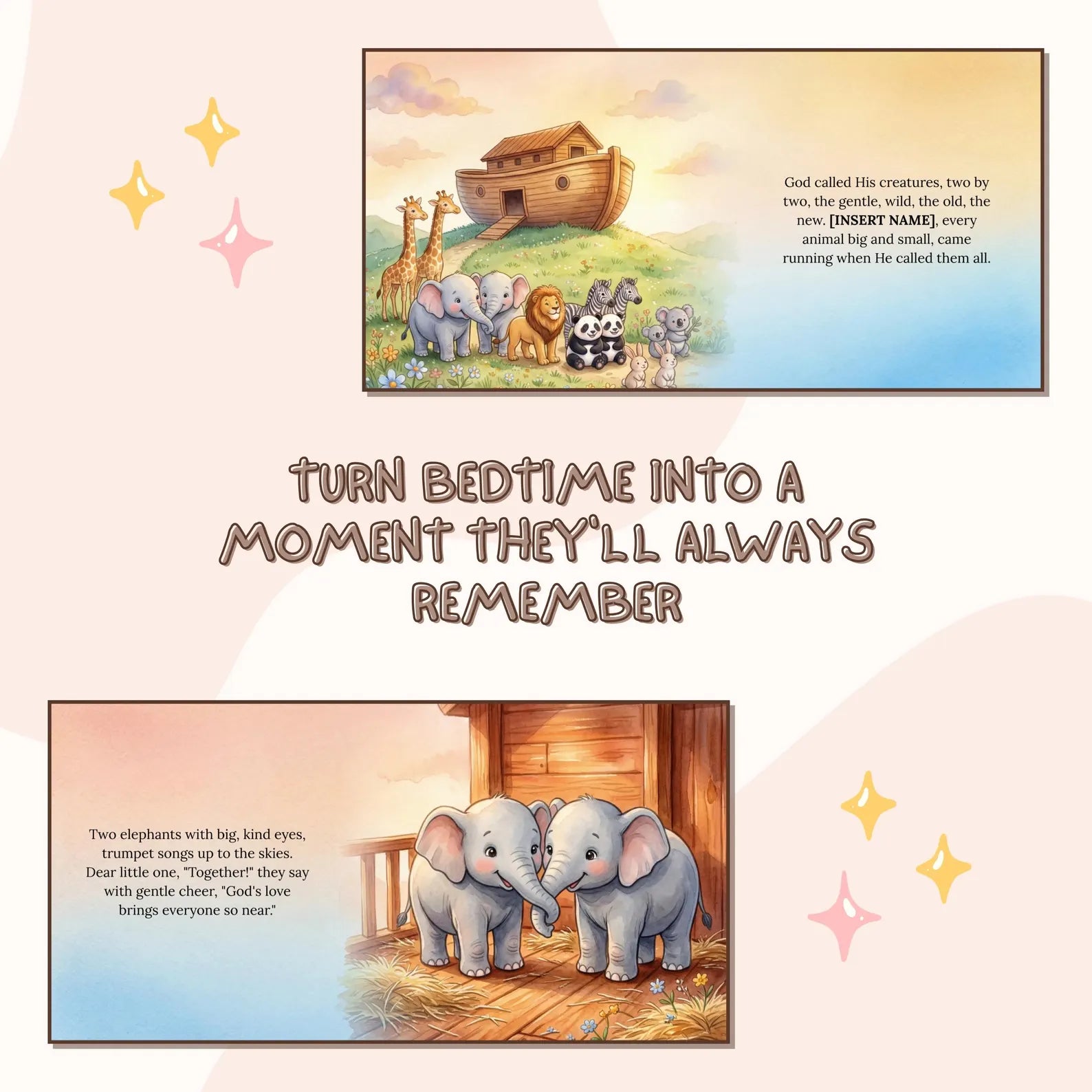 Noah's Ark — Personalized Christian Book
