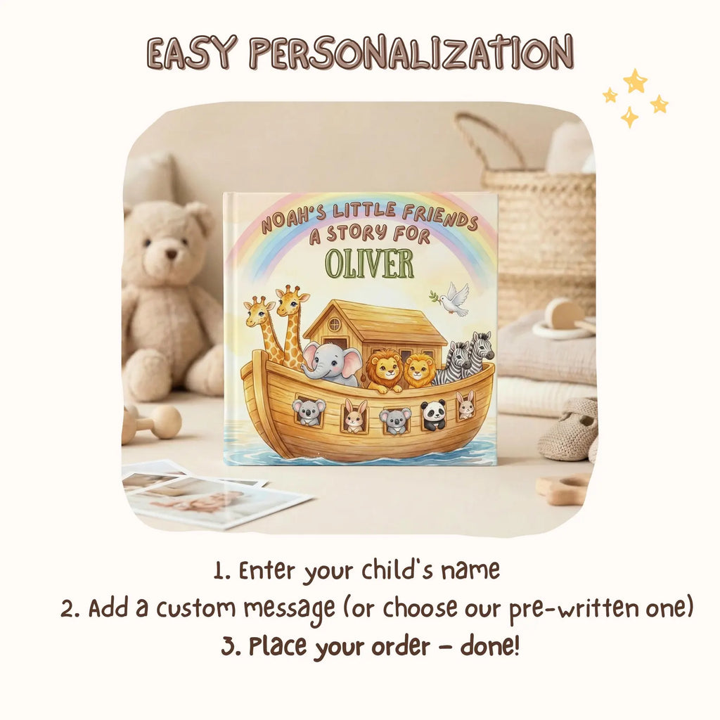 Noah's Ark — Personalized Christian Book